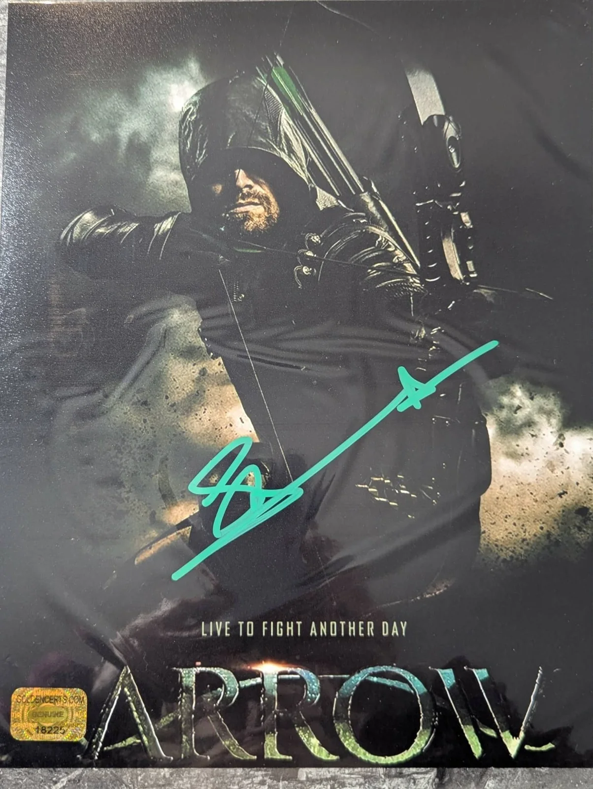 Stephen Amell — Stephen Amell (Green Arrow) Signed Autographed 8x10 photo - AUTO w/COA