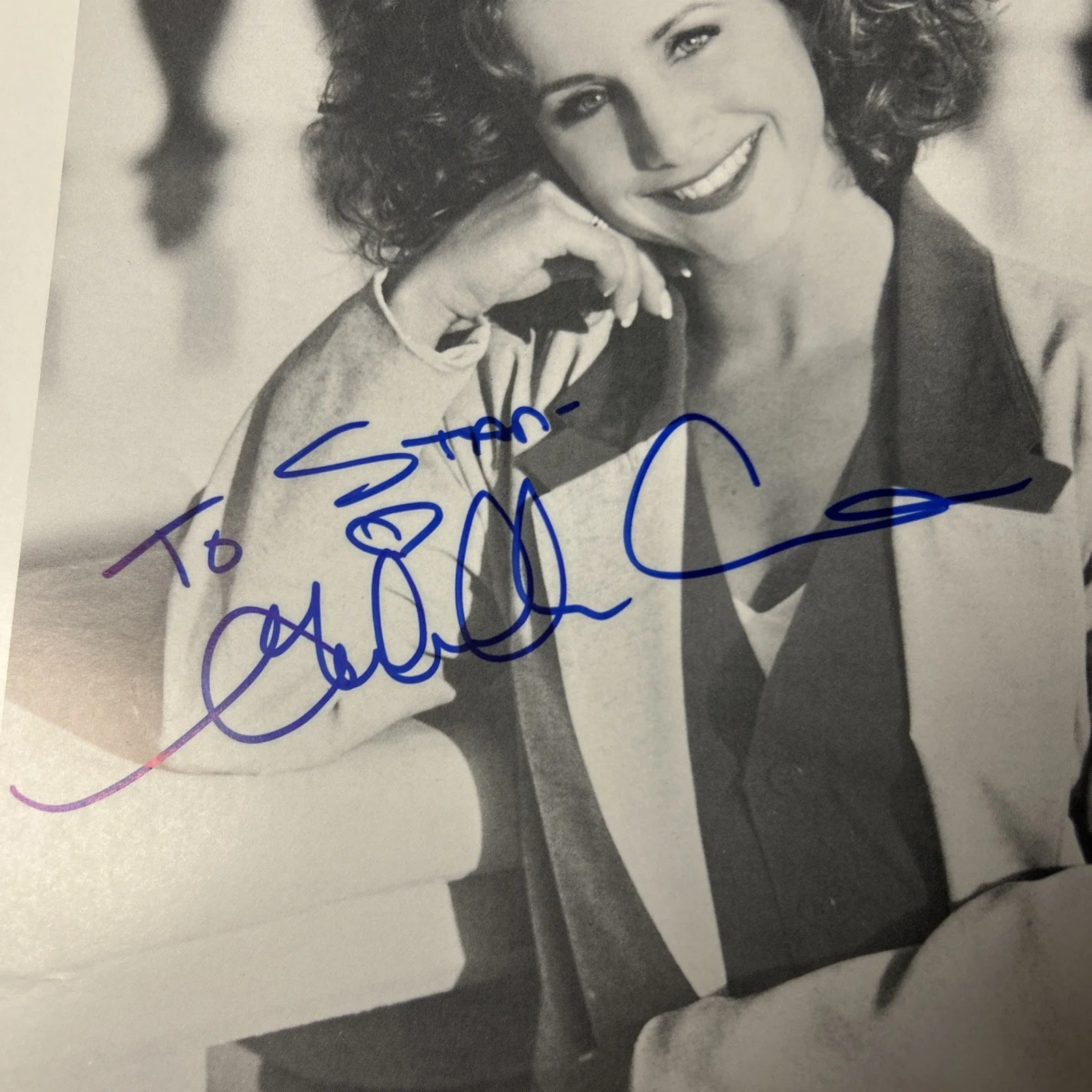 BEVERLY HILLS 90210 ANDREA GABRIELLE CARTERIS SIGNED 8.5x11" PHOTO JSA COA, image 3