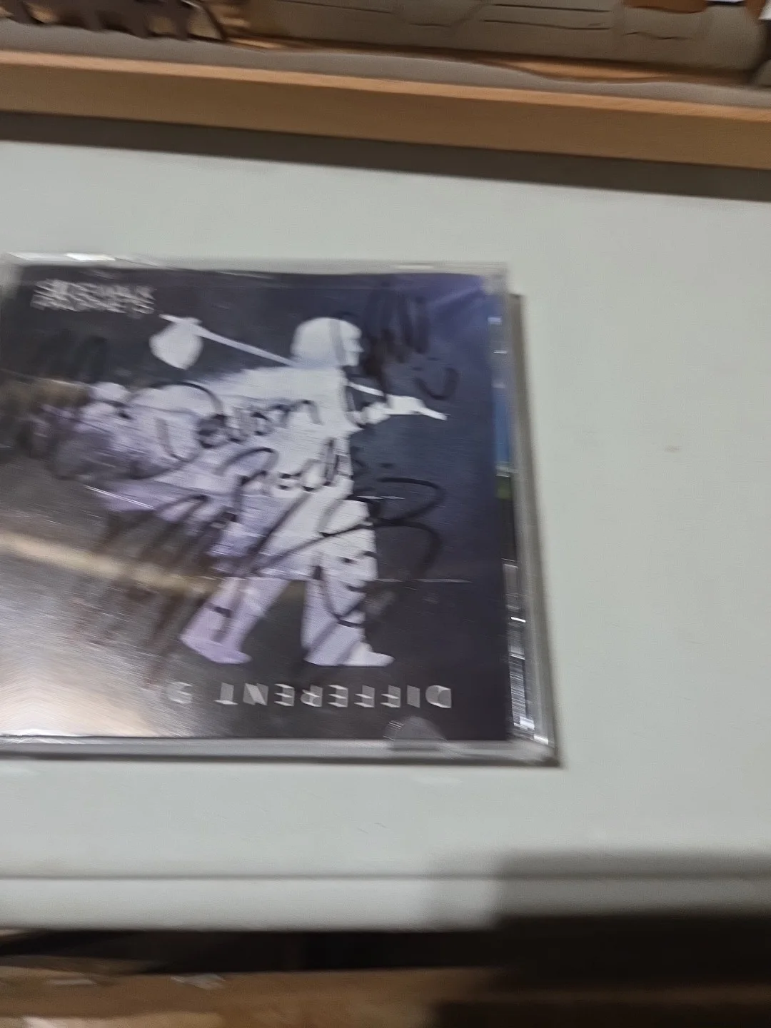 SIDEWALK PROPHETS SIGNED Something Different CD JSA COA, изображение 4