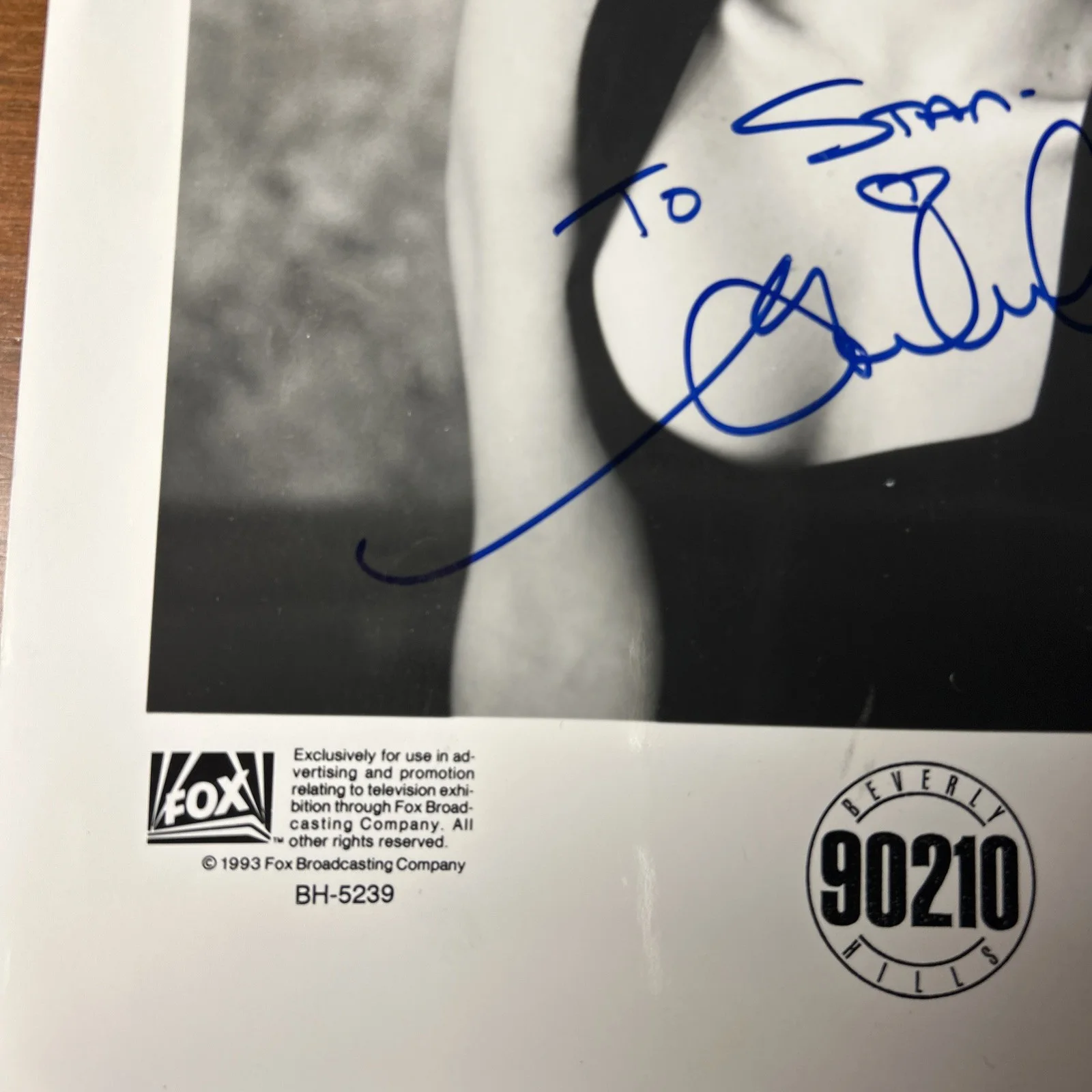 BEVERLY HILLS 90210 ANDREA GABRIELLE CARTERIS SIGNED 8x10 PHOTO JSA COA, изображение 4
