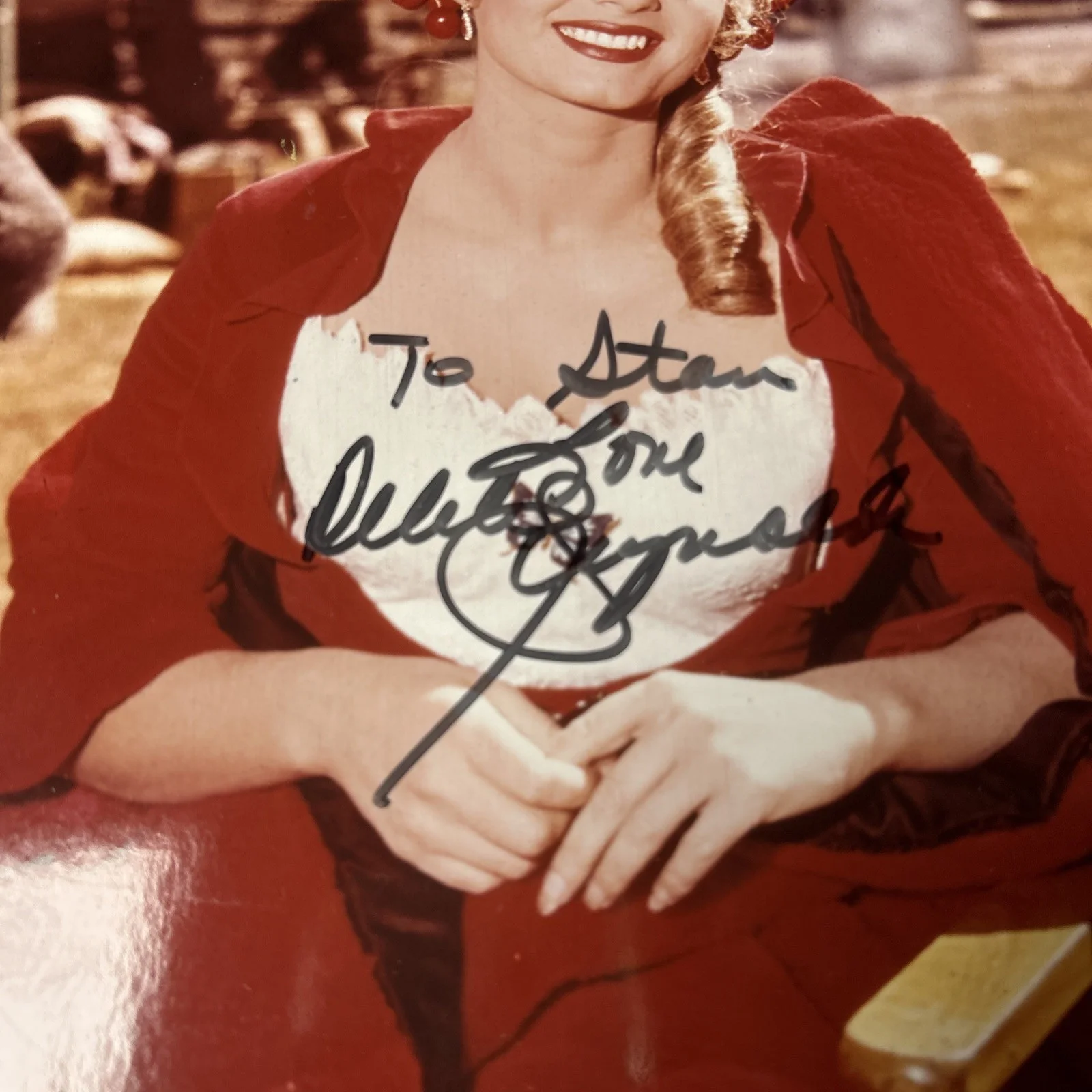 Debbie Reynolds Autograph How the West Was Won 8x10 Photo JSA COA, изображение 2