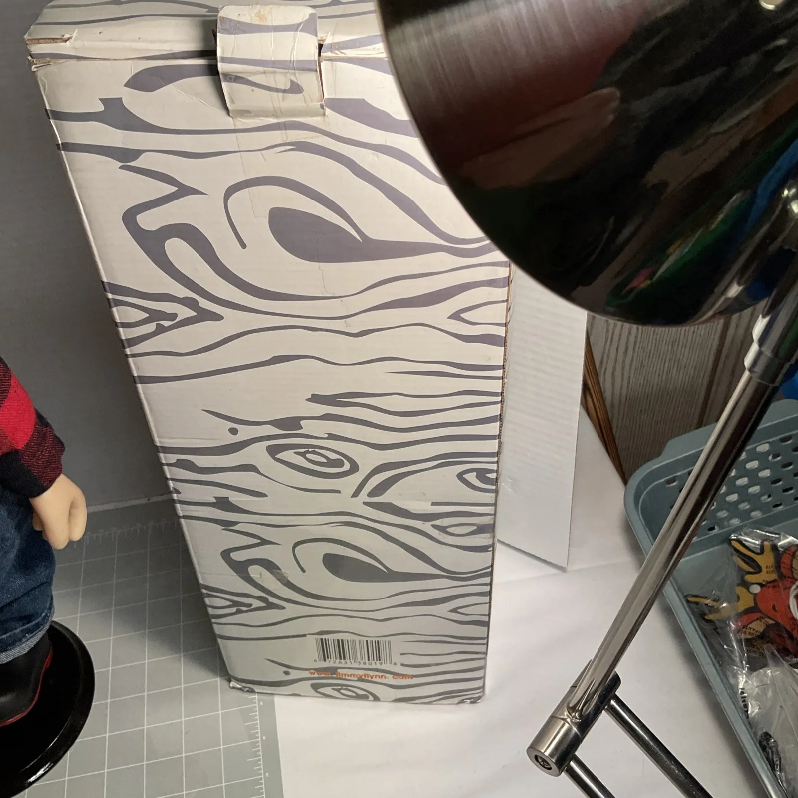 Jimmy Flynn Doll With Party Hat Signed. Made By Rolande. In Box, image 4