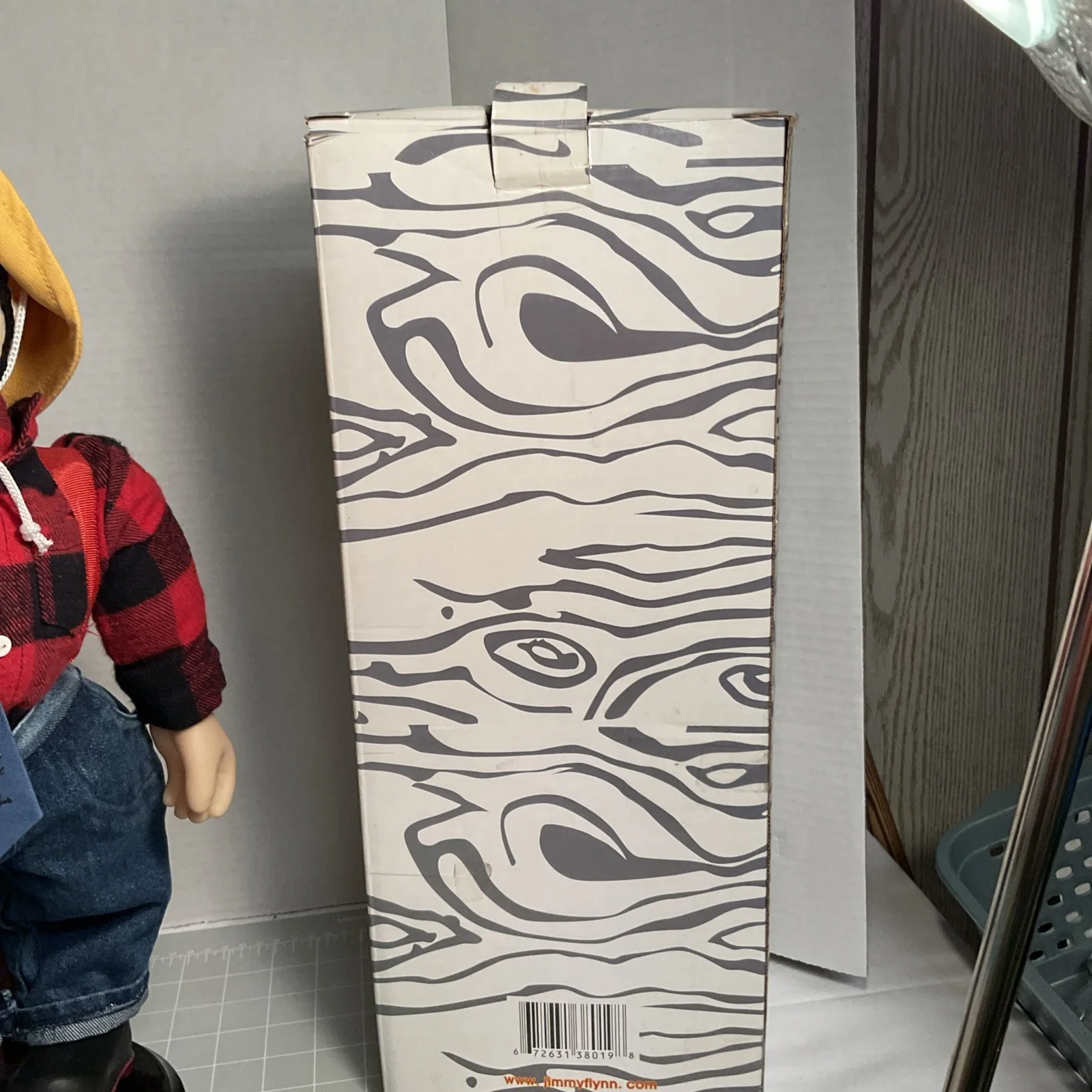 Jimmy Flynn Doll With Party Hat Signed. Made By Rolande. In Box, image 5