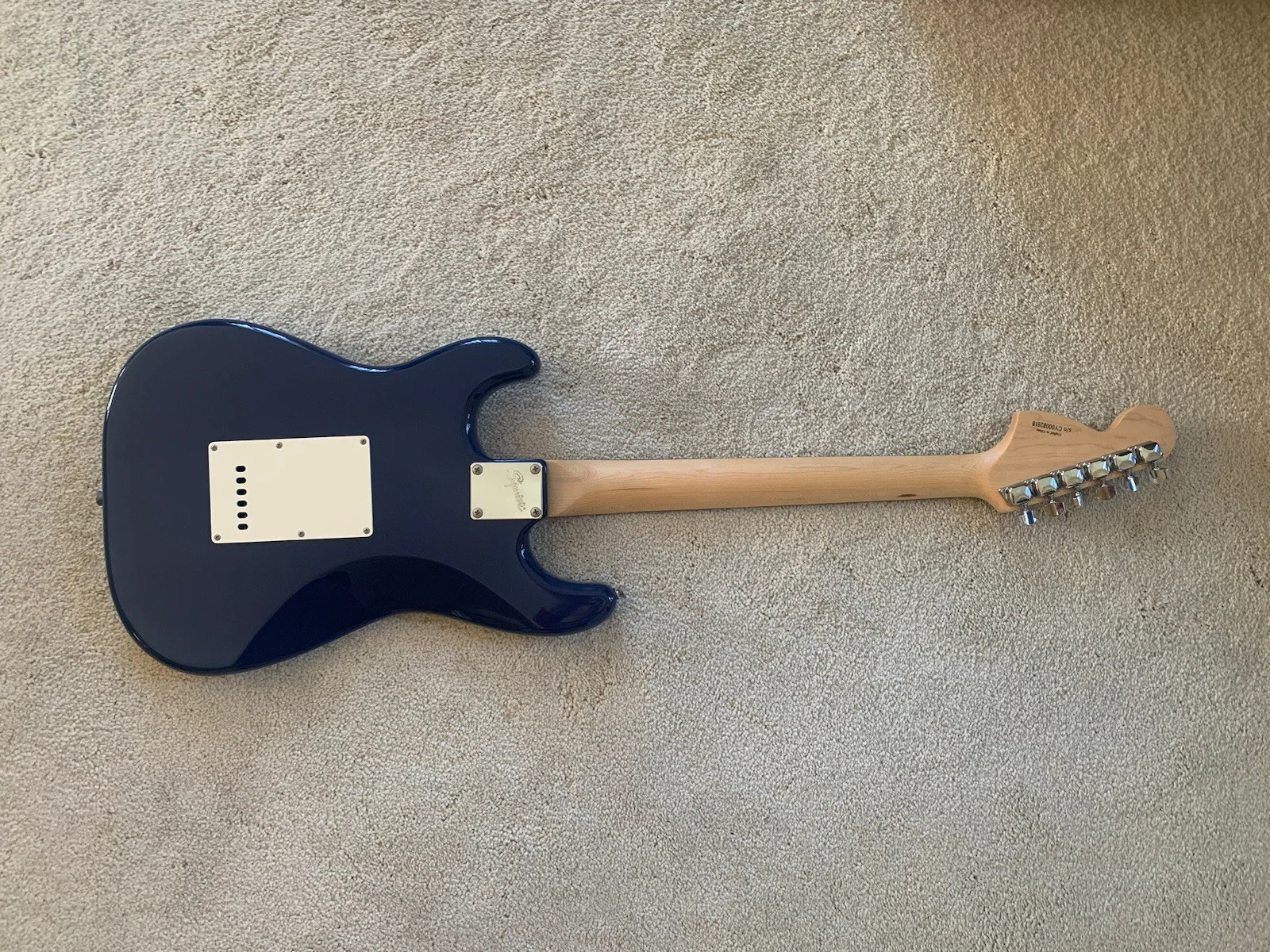 Stephen Stills Signed Autographed Squier Electric Guitar, image 2