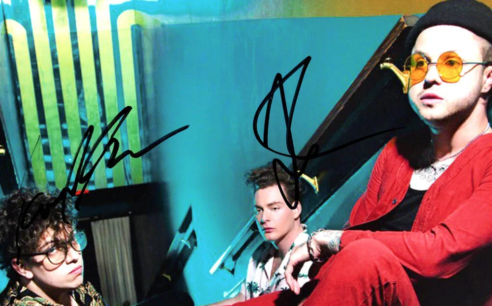 Lovelytheband - SAM PRICE — LOVELYTHEBAND 8x10 Photo PROOF a AUTOGRAPH Sam Price & Jordan Greenwald COA COA, изображение 4