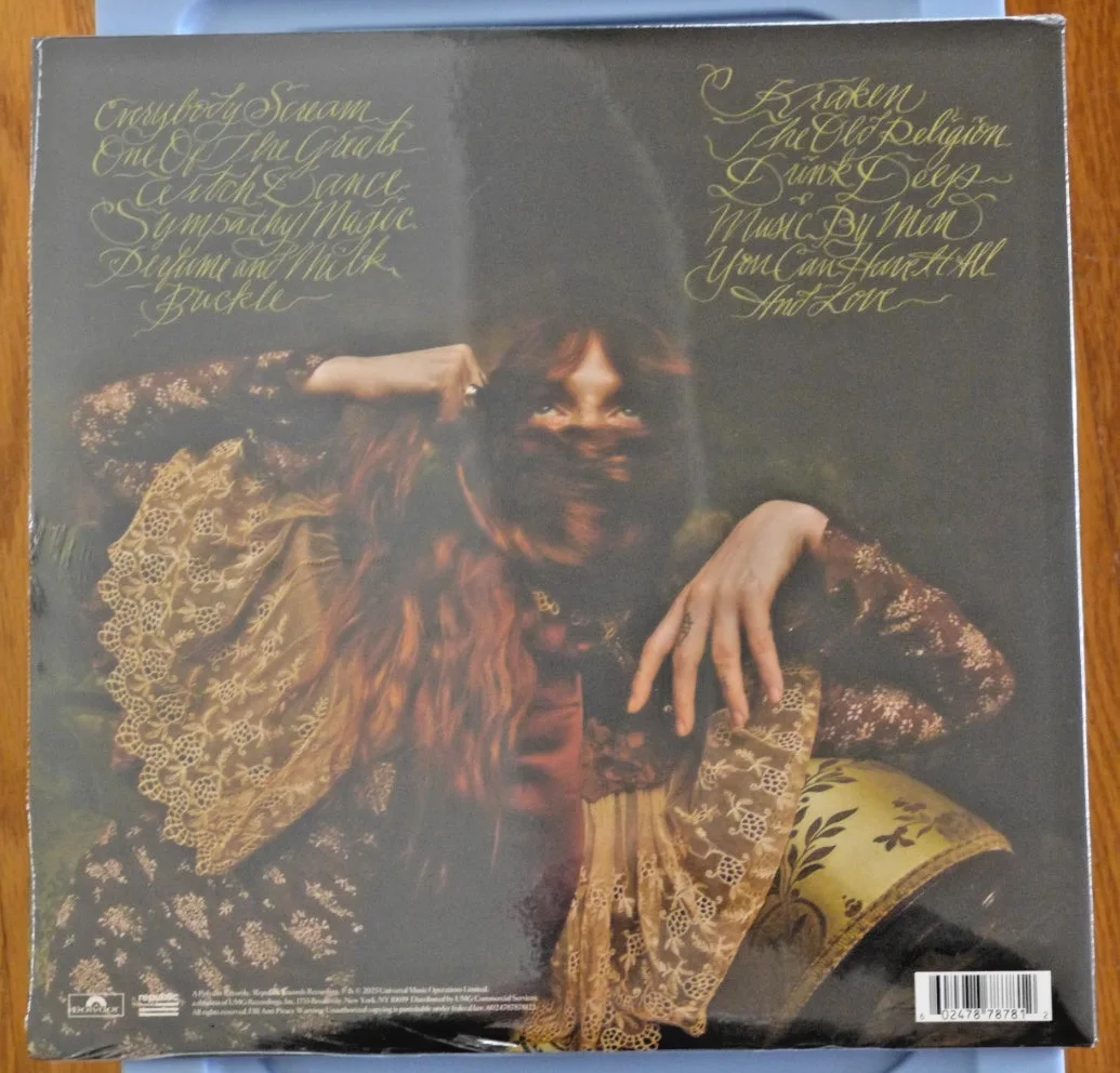 FLORENCE + THE MACHINE AUTOGRAPHED "EVERYBODY SCREAM" NEW LP SIGNED ART PRINT, изображение 2