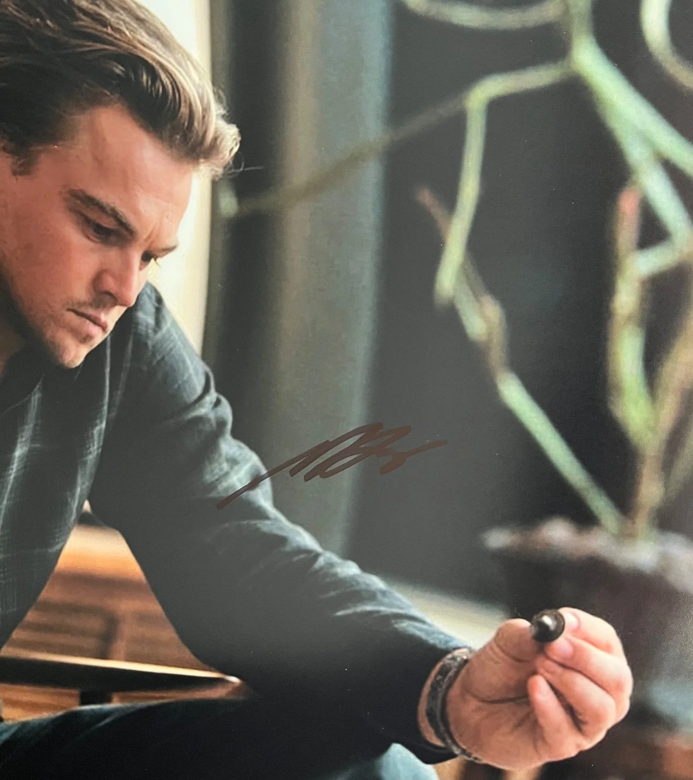 LEONARDO DICAPRIO INCEPTION SIGNED AUTOGRAPHED 11X14 PHOTO COA, image 2