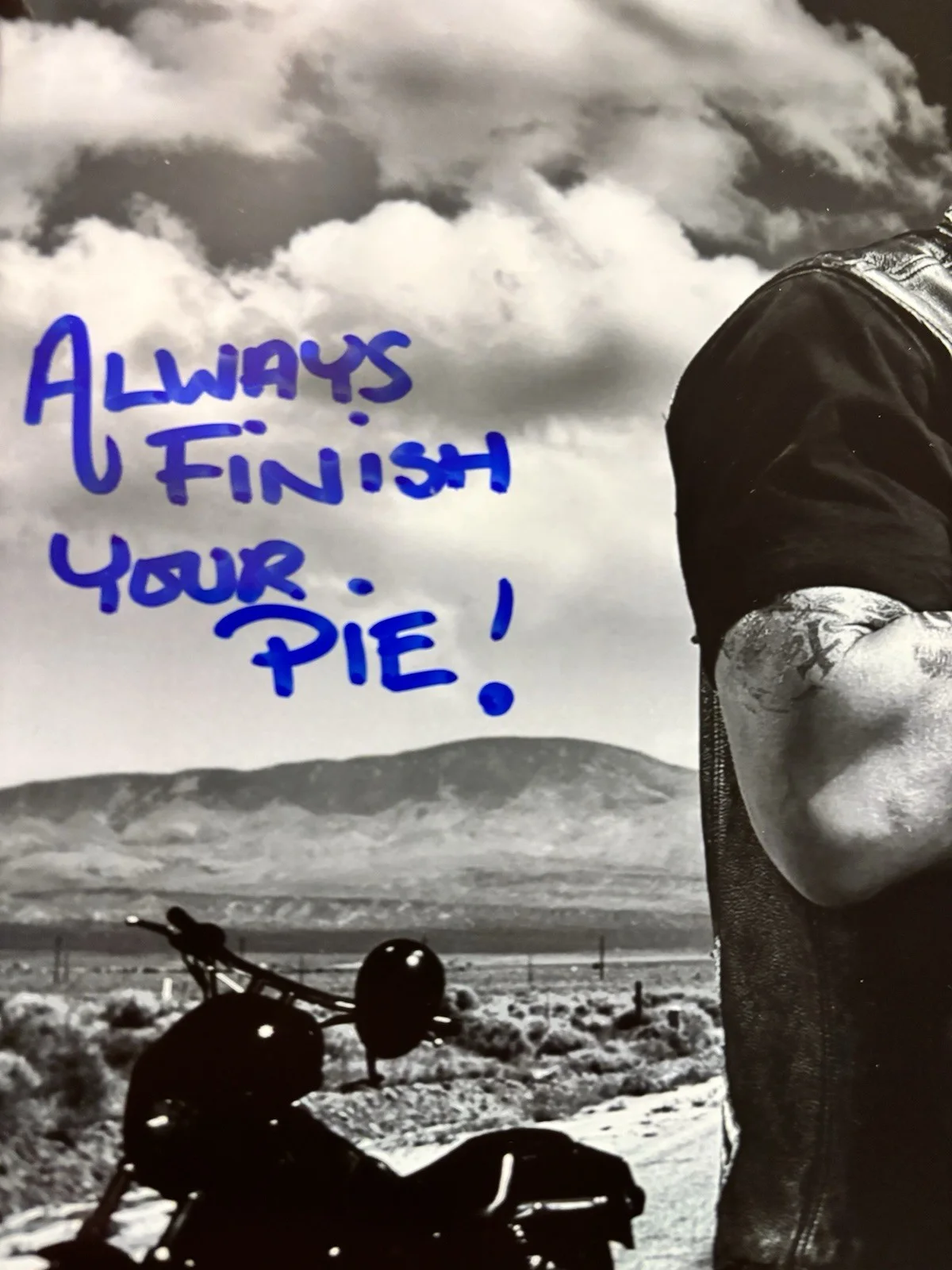 Theo Rossi — Theo Rossi / Sons Of Anarchy Luke Cage Penguin Signed Autograph 8x10 Photo, изображение 3