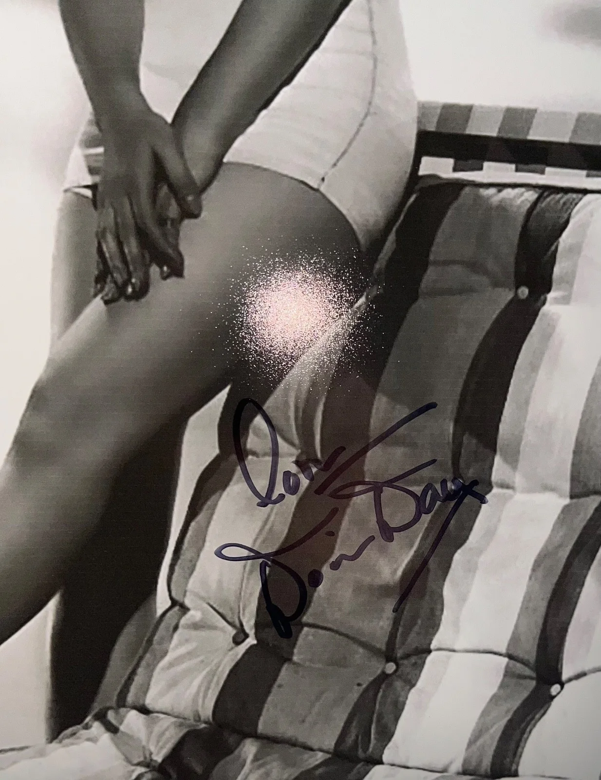 DORIS DAY ACTRESS / SINGER SIGNED AUTOGRAPHED 11X14 BLACK AND WHITE PHOTO COA, изображение 2
