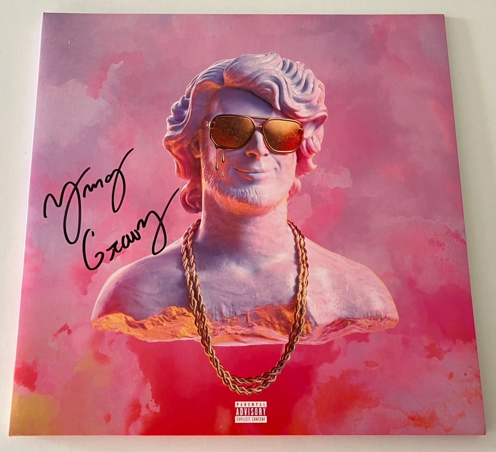 YUNG GRAVY SIGNED GASANOVA VINYL ALBUM LP w/EXACT VIDEO PROOF & BECKETT BAS COA, изображение 3