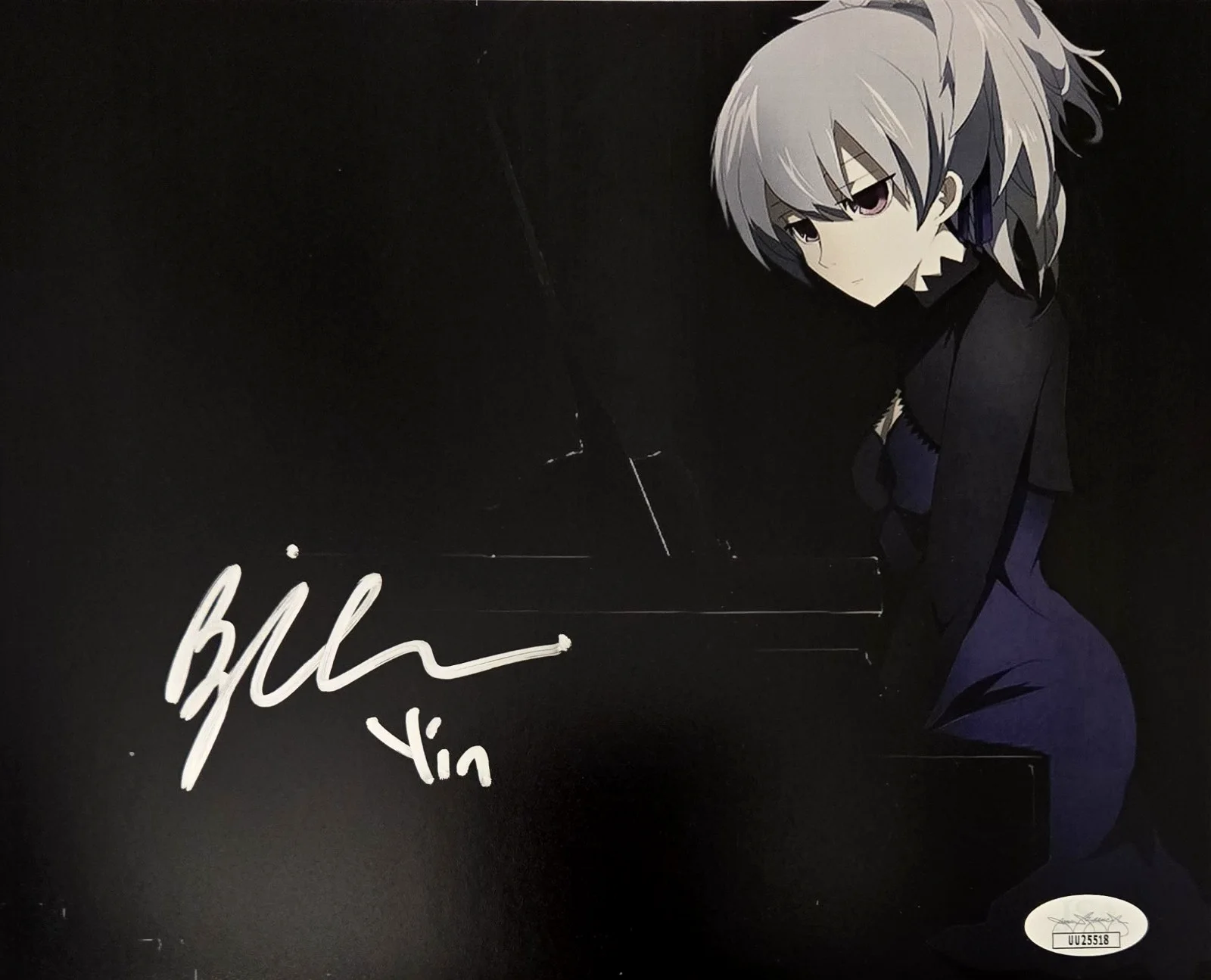 Brina Palencia — Brina Palencia Signed Photo Yin Darker Than Black Autograph 8x10 JSA COA 518
