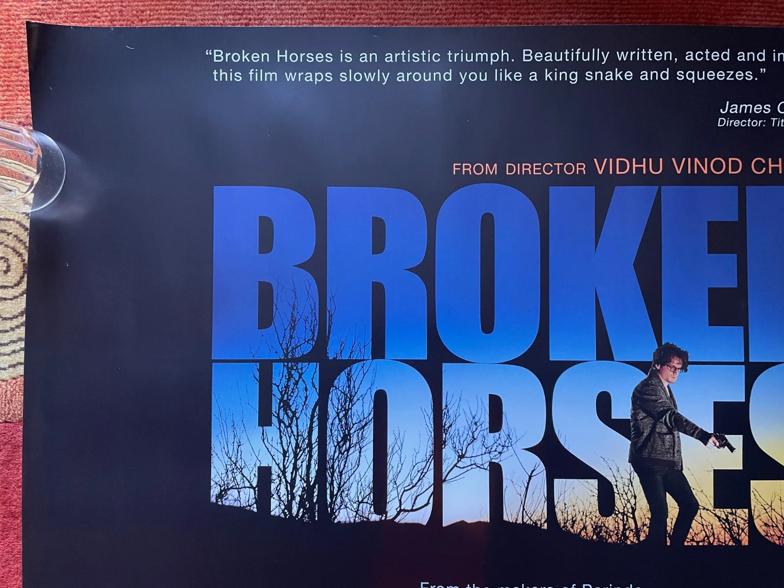 BROKEN HORSES (2015) Original UK Quad Movie Film Poster Henry Shotwell, изображение 2