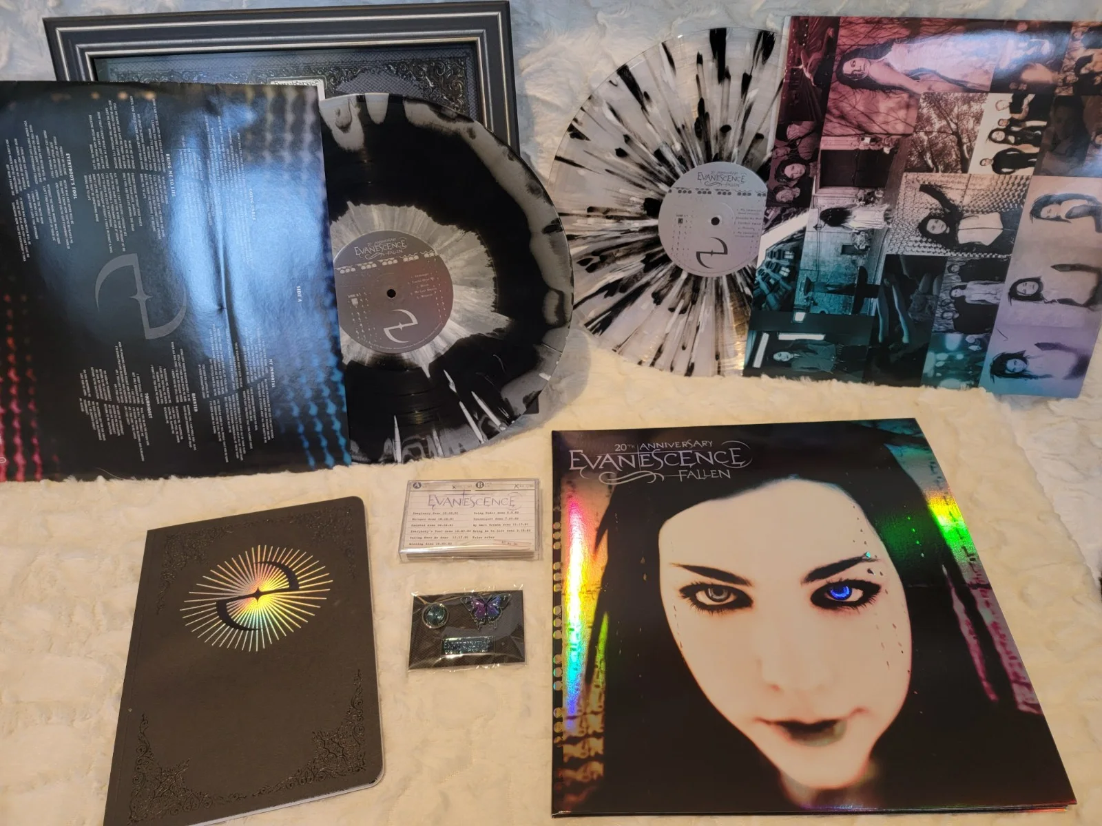 RARE SIGNED Evanescence 20th Super Deluxe Box Set Vinyl Records Limited Edition, image 2