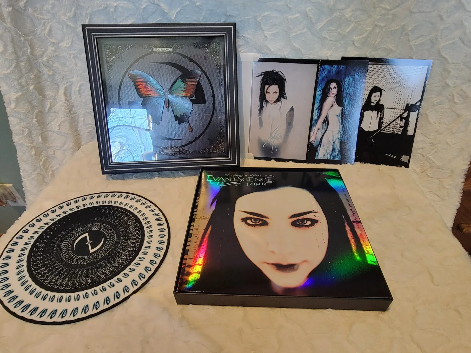 RARE SIGNED Evanescence 20th Super Deluxe Box Set Vinyl Records Limited Edition, image 4