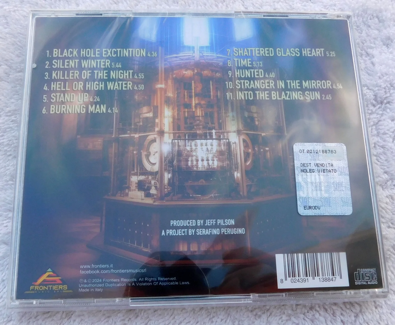 The End Machine The Quantum Phase cd SIGNED cd booklet George Lynch Jeff Pilson, image 3