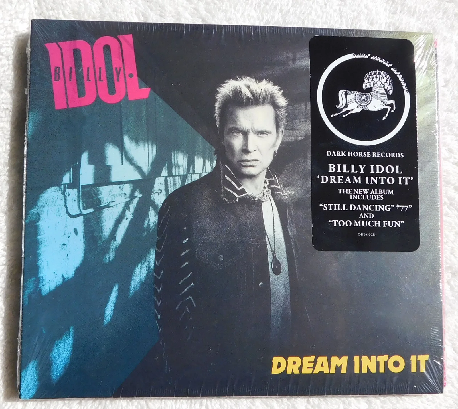 Billy Idol "Dream Into It" cd w/SIGNED cover art insert NEW w/Coa, image 2