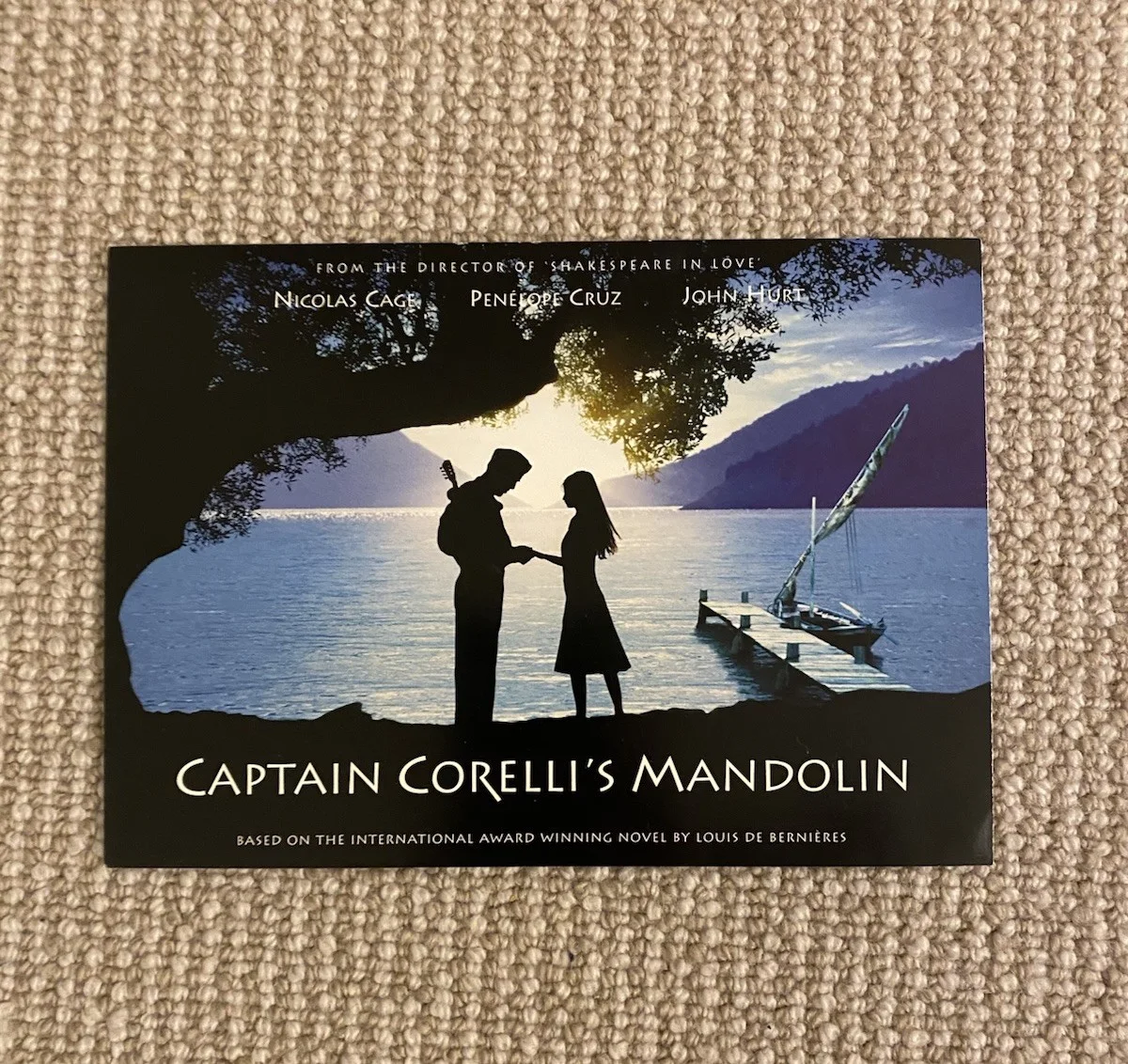 CAPTAIN CORELLI’S MANDOLIN - MULTI MEDIA SCREENING TICKET - LONDON 2001, image 3