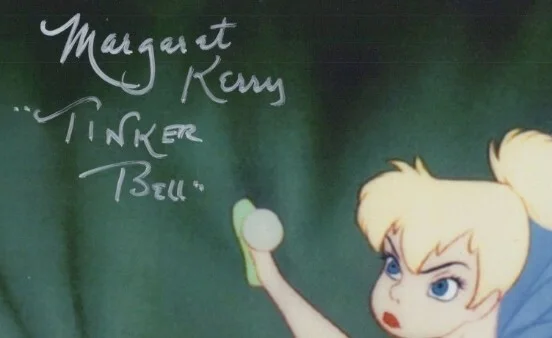 Margaret Kerry — MARGARET KERRY - Walt Disney's classic "TINKER BELL" - Signed 8x10 Photo w/COA, image 2