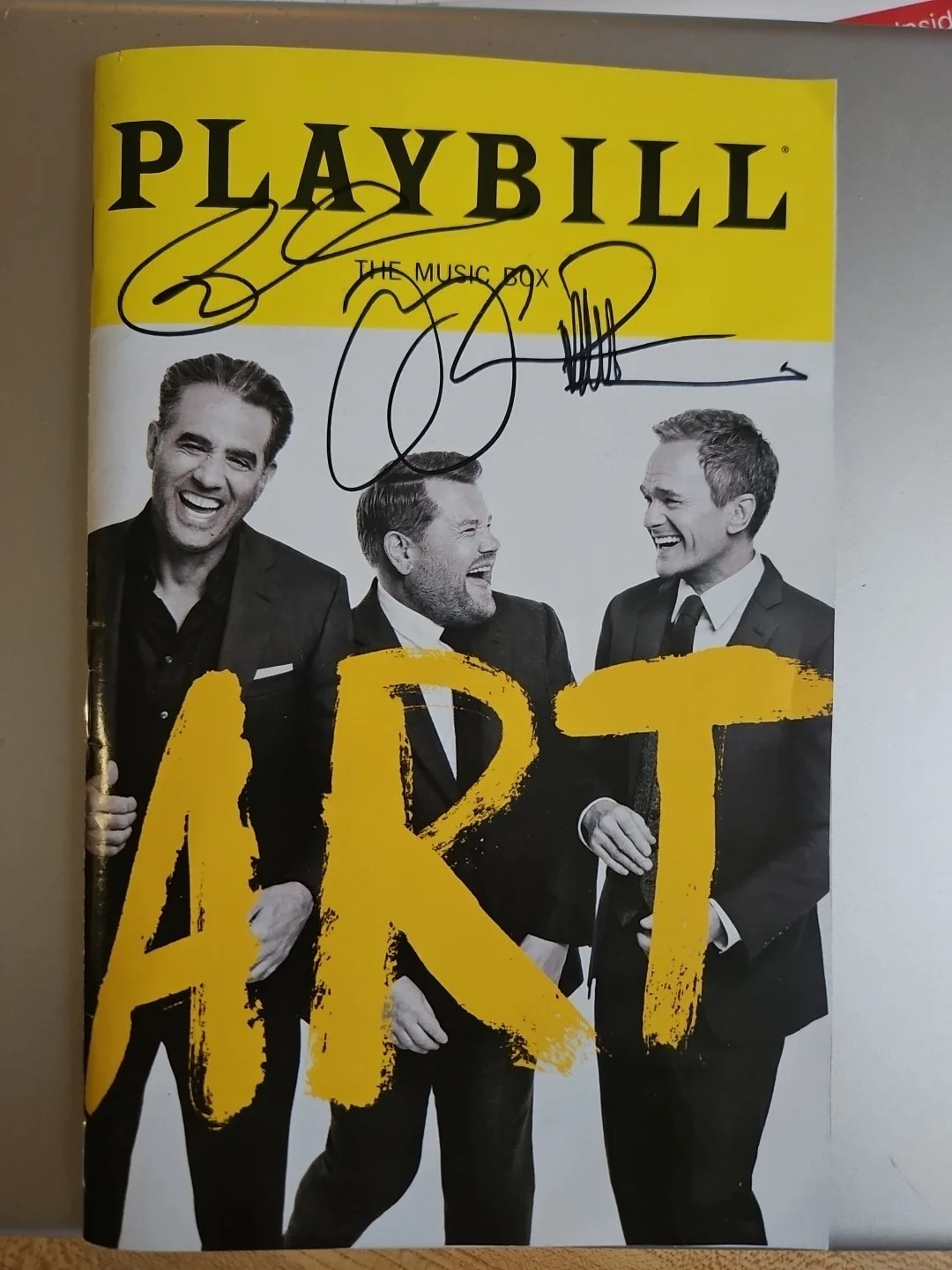 Neil Patrick Harris, James Corden, Bobby Cannavale — Art Full Cast Signed Broadway Playbill - Harris, Corden, Cannavale ⁵