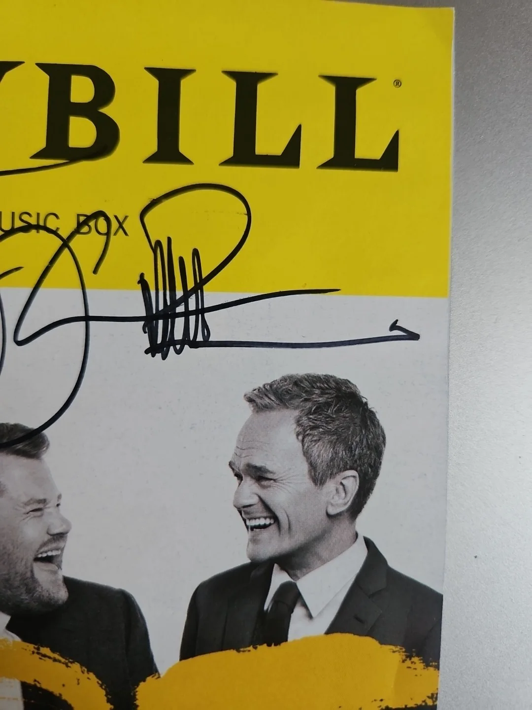 Neil Patrick Harris, James Corden, Bobby Cannavale — Art Full Cast Signed Broadway Playbill - Harris, Corden, Cannavale ⁵, image 4