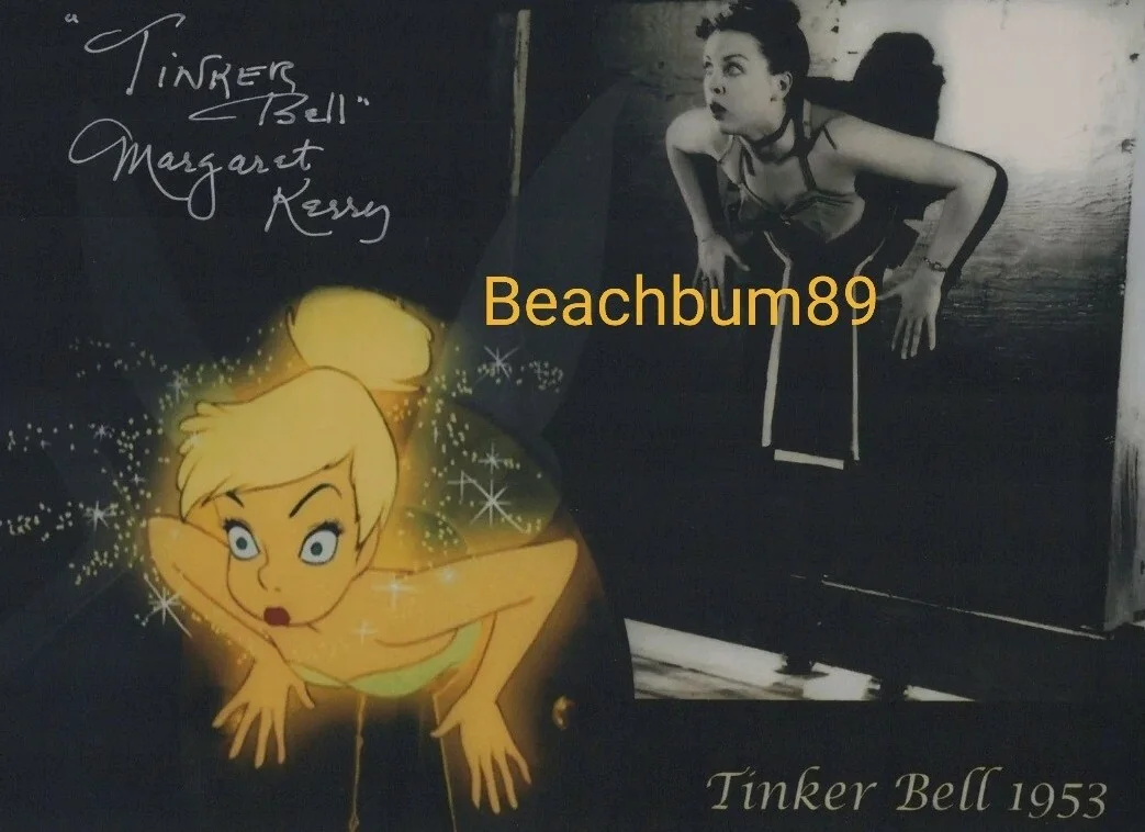 Margaret Kerry — MARGARET KERRY Walt Disney's Model for "Tinker Bell" - Signed 8x10 Photo W/COA., image 5