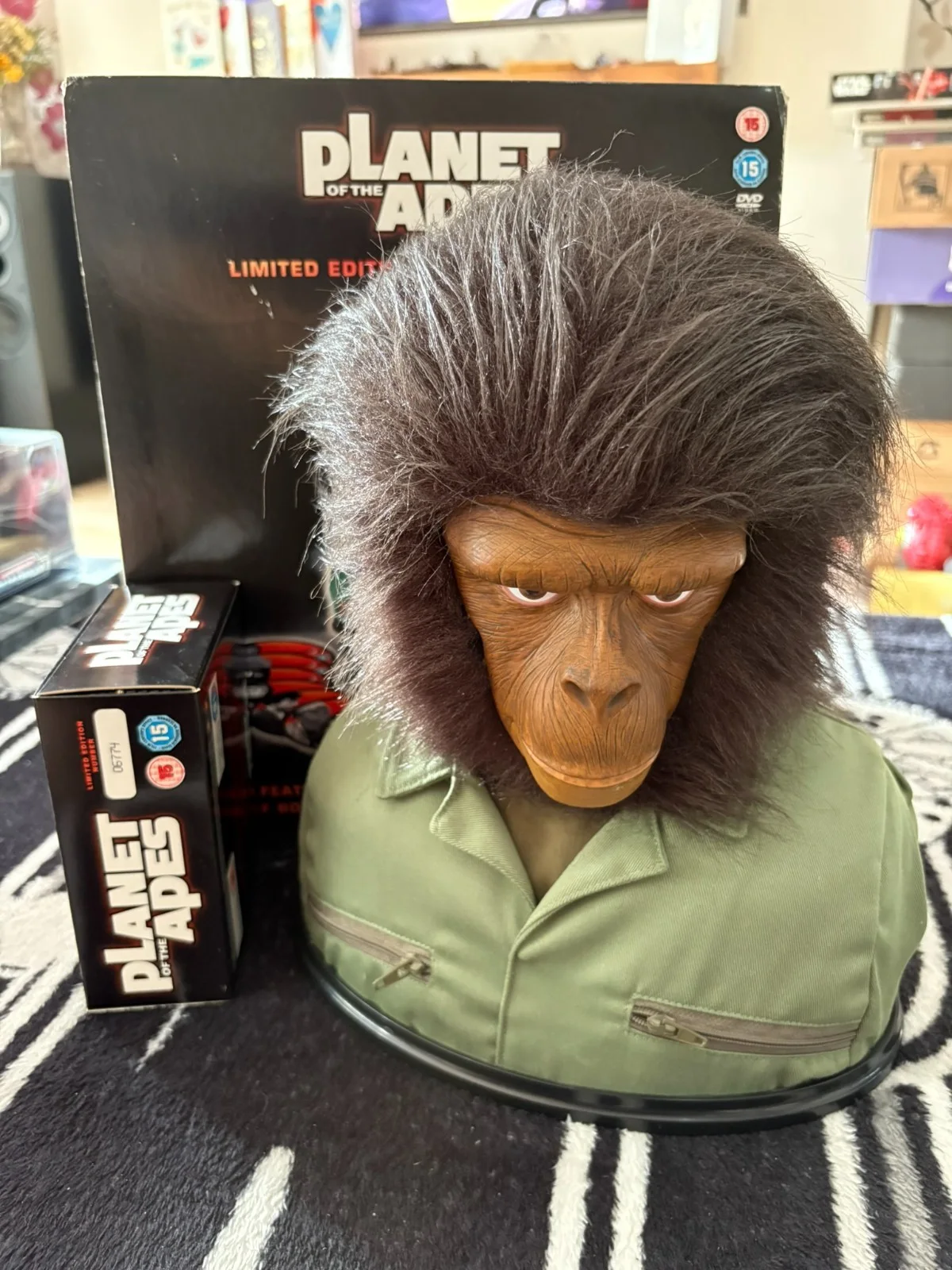 Planet of the Apes - Prop Replica Bust DVD's - ( 1:1 Life Size ) New other, изображение 2