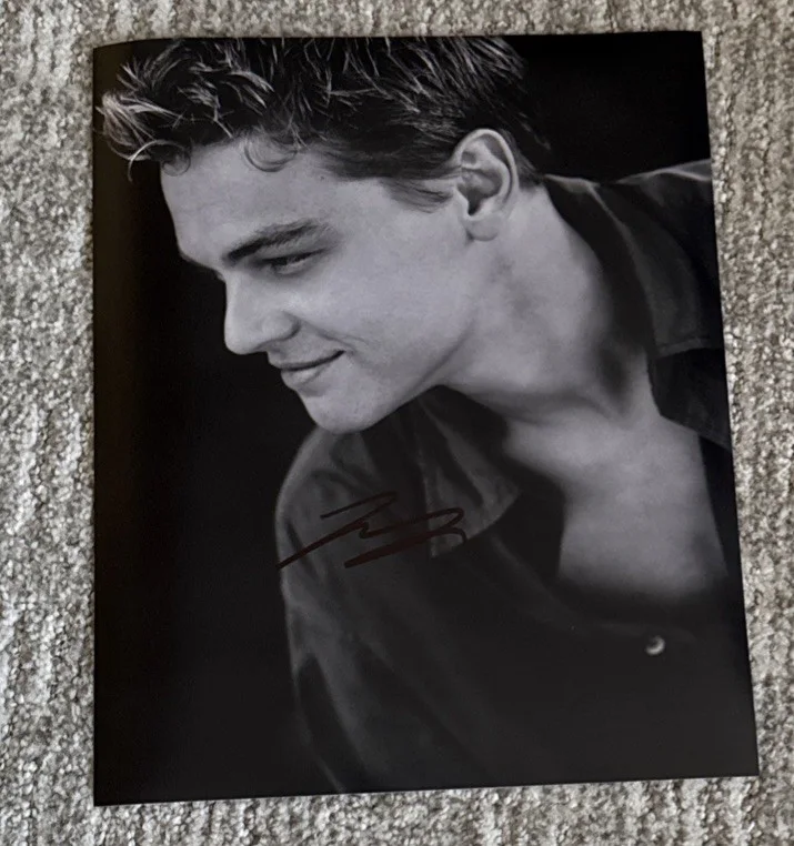 8x10 Leonardo Dicaprio￼SIGNED PHOTO Autograph COA, image 2