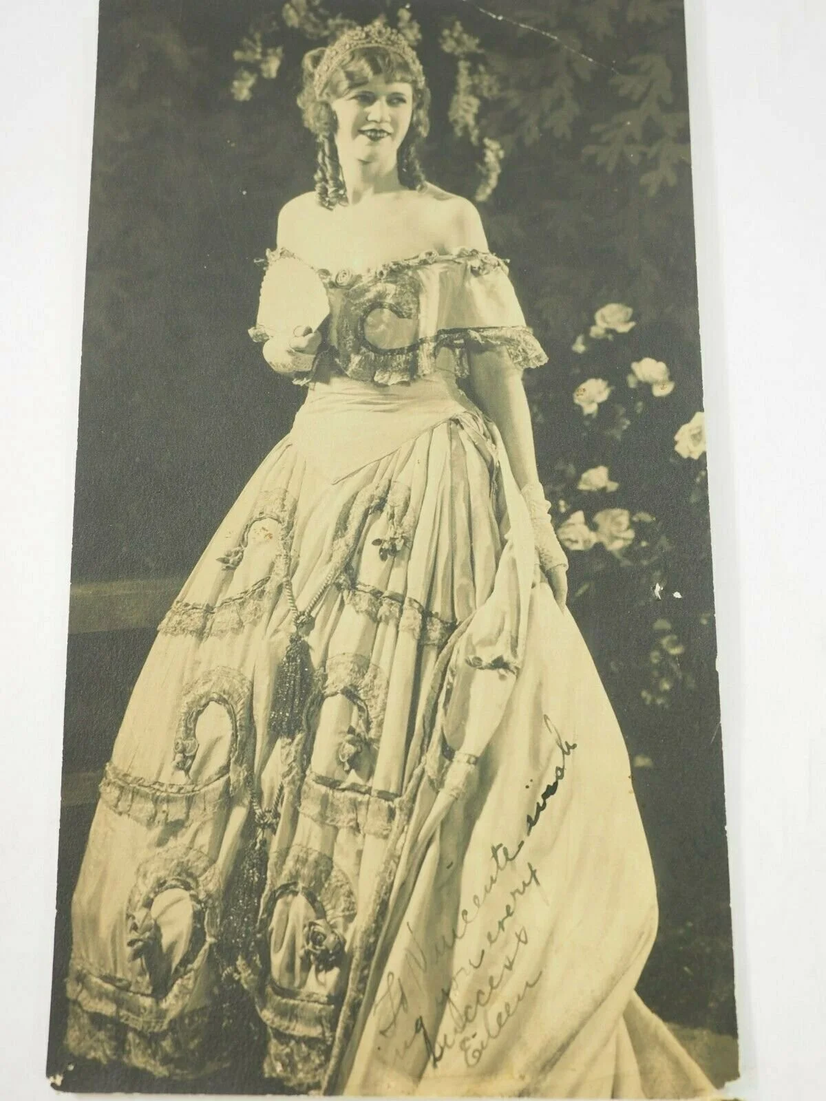 Barbara Pepper — Eileen Sedgwick American film actress(1898-1937) Autographed B&W Photo, изображение 2