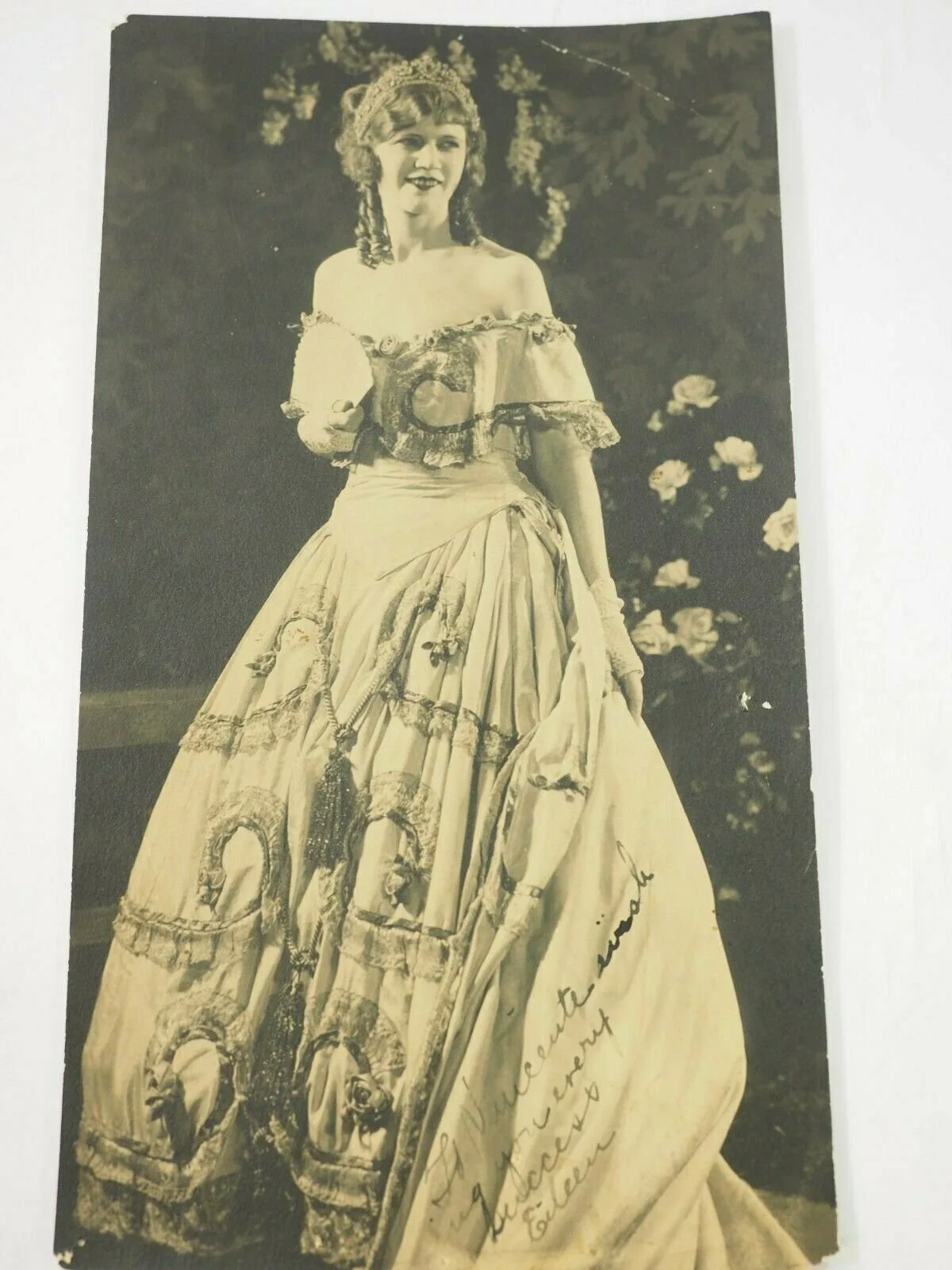Barbara Pepper — Eileen Sedgwick American film actress(1898-1937) Autographed B&W Photo, изображение 3