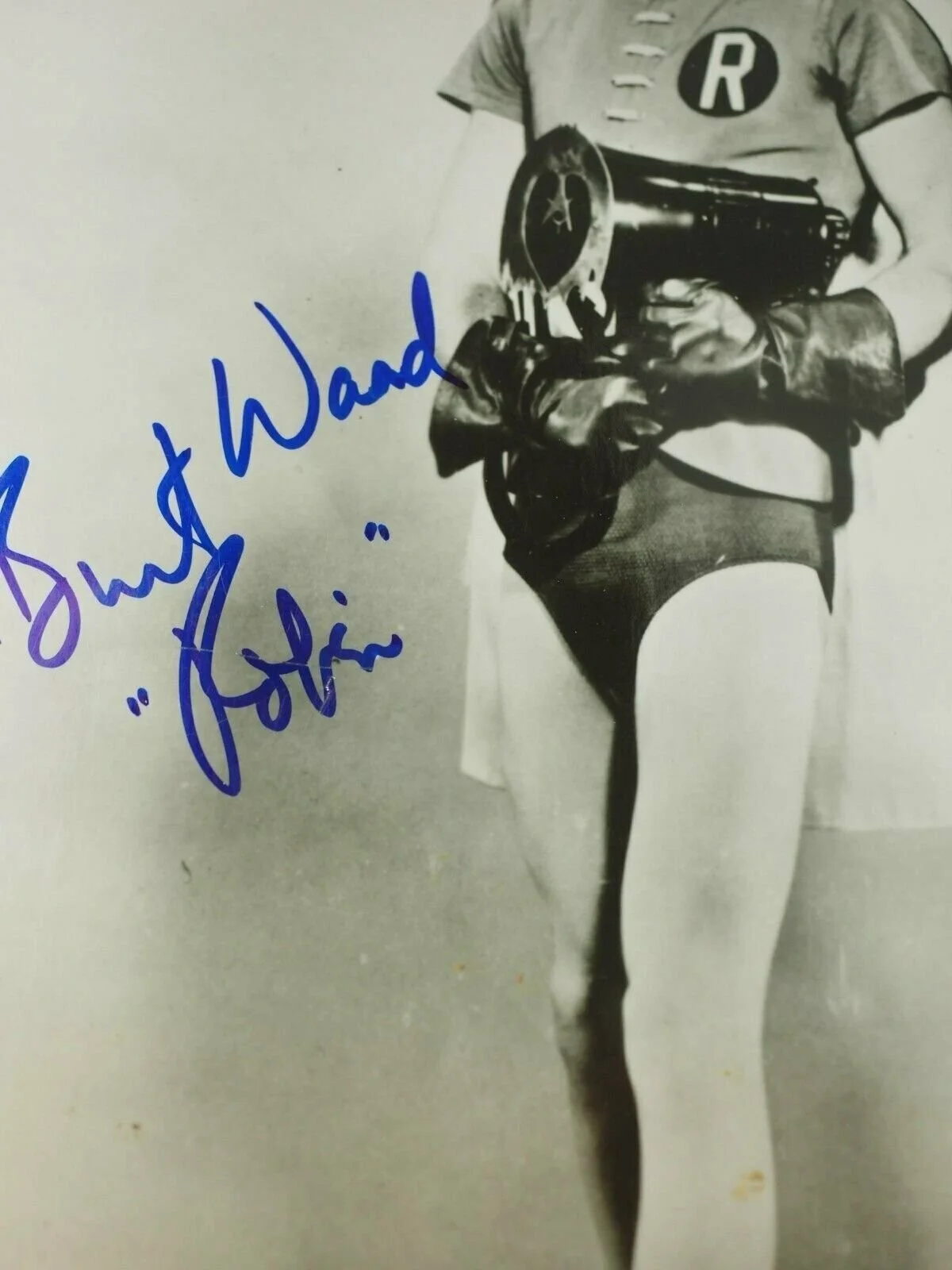 Burt Ward — Burt Ward "Robin"original Autographed Black & White 8" x 10" Photo, image 4