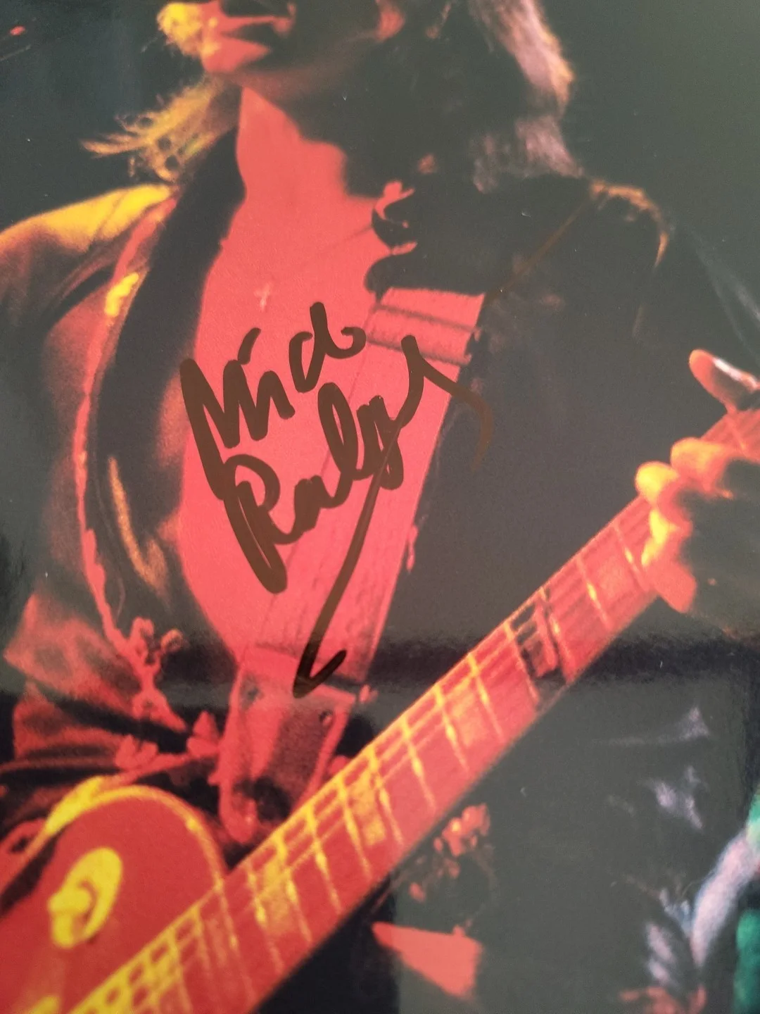 Bad Company Signed Mick Ralphs 8x10 Photo Bad Co Proof Shown, изображение 3