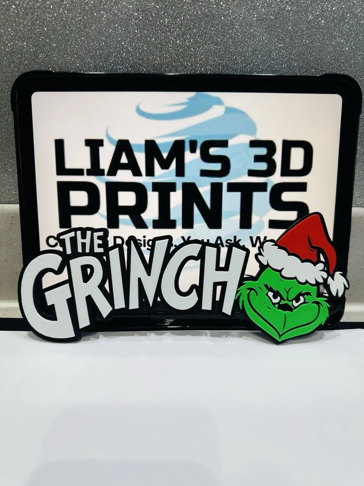 Decorative The Grinch Film logo Sign Display two sizes s16cm L25cm Pops, image 4