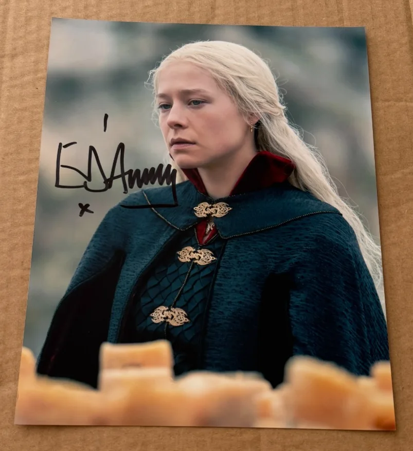EMMA D'ARCY — EMMA D'ARCY SIGNED GAME OF THRONES HOUSE OF THE DRAGON 8X10 PHOTO W/COA #2
