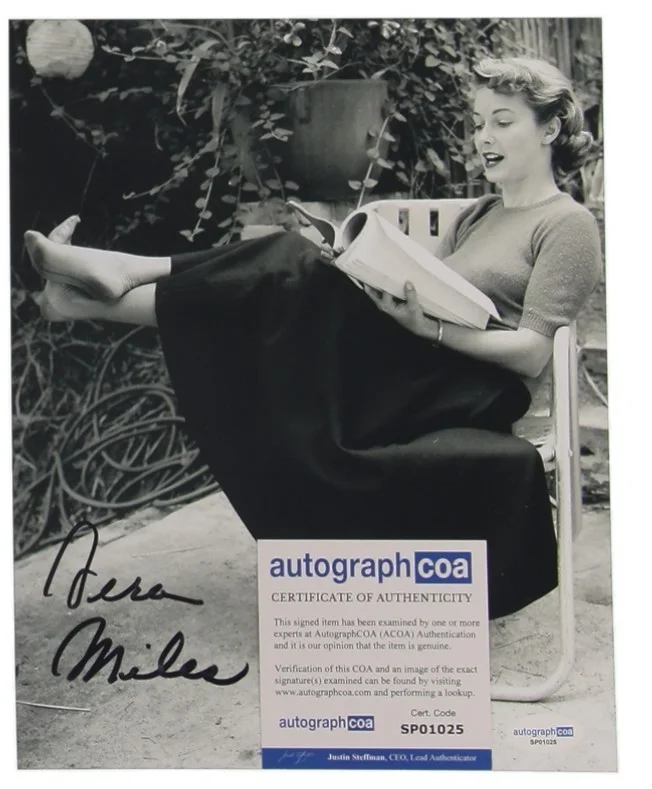 VERA MILES — VERA MILES (American retired actress) Signed 8x10 Photo (Autograph COA), image 5
