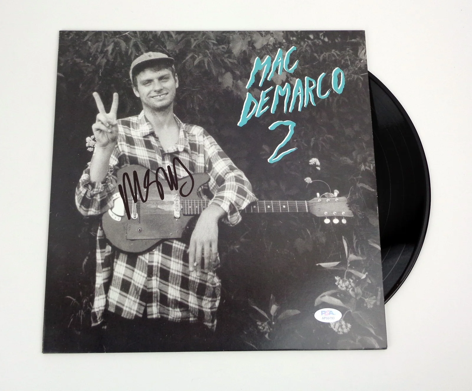 Mac Demarco — Mac Demarco Indie Rock Signed Autograph 2 Vinyl Record Album PSA/DNA COA