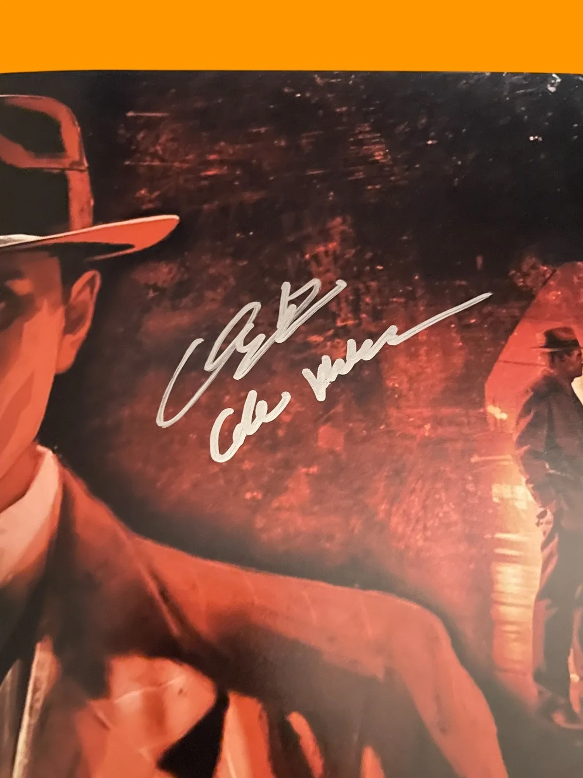 Aaron Staton — Aaron Staton Signed 20x30 LA NOIRE Autograph Cole Phelps Poster Rockstar JSA COA, изображение 4