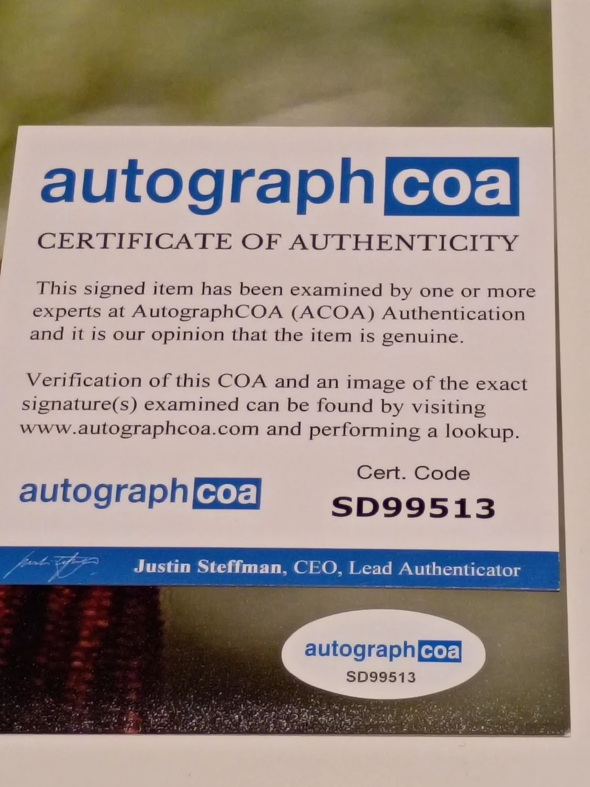 CCH POUNDER — CCH POUNDER 'Mo-at' Signed Avatar 11x14 Photo (Autograph COA), изображение 3