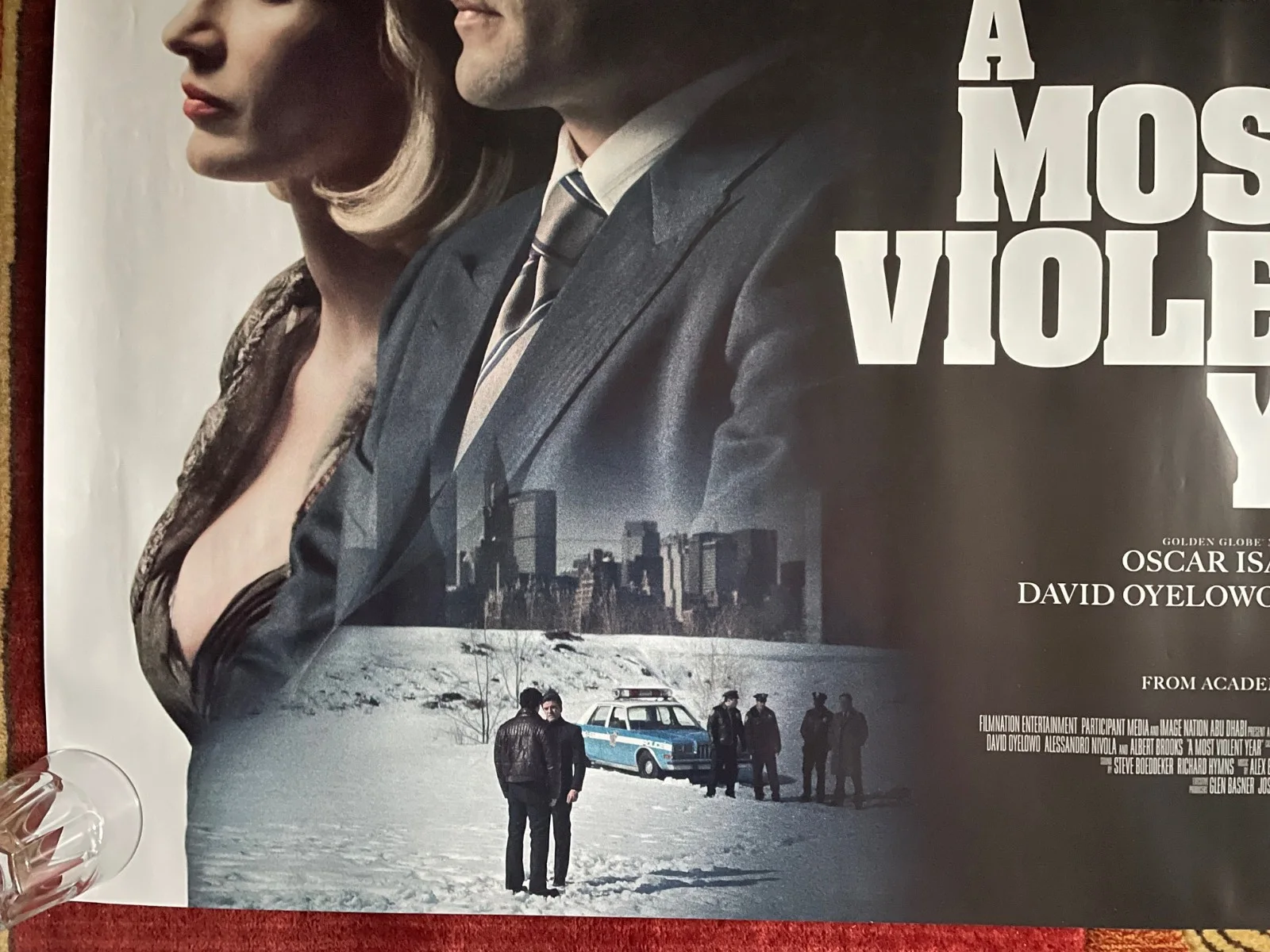 A MOST VIOLENT YEAR (2014) Original Quad Movie Film Poster Oscar Isaac, изображение 4