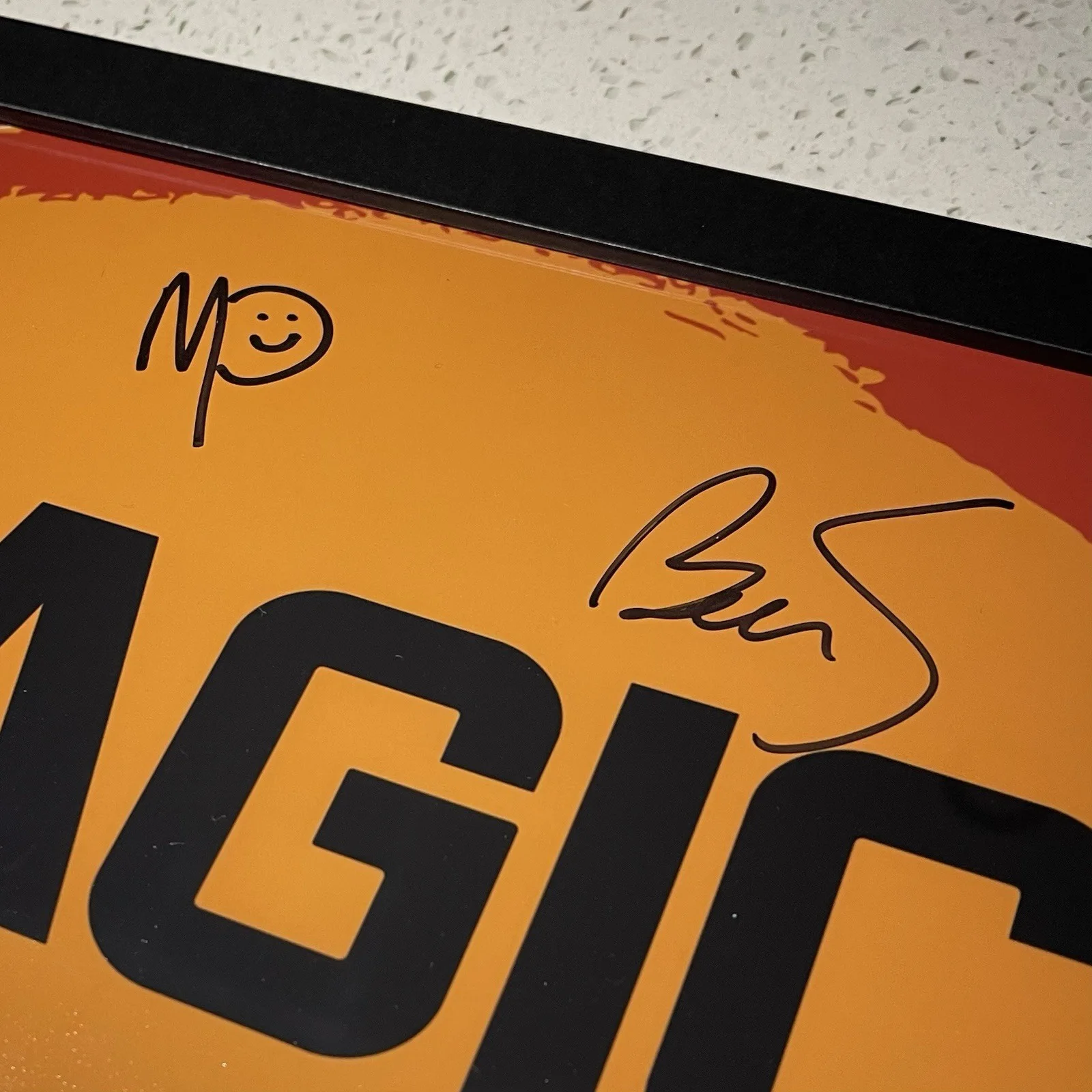 MAGIC! BAND SIGNED RUDE 12x12 ALBUM PHOTO POSTER NASRI AUTOGRAPH FRAMED JSA COA, изображение 4