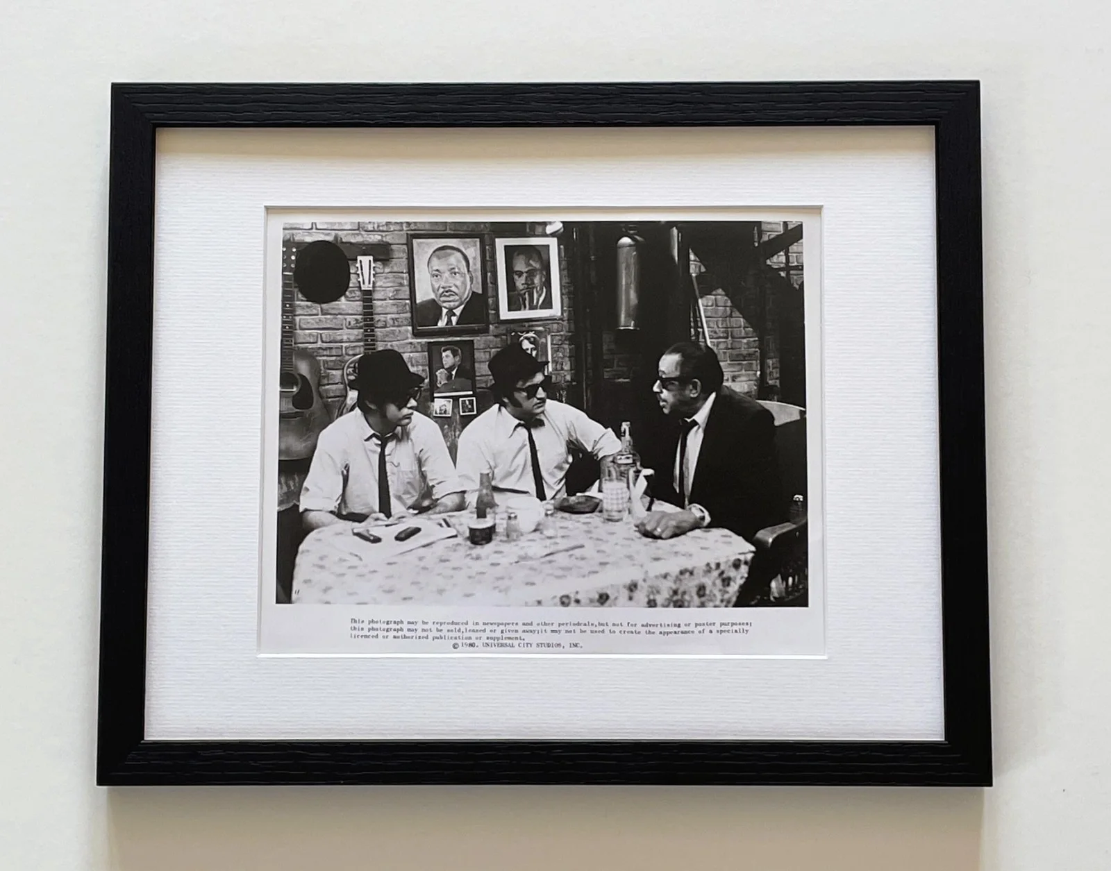 The Blues Brothers Photo Original Framed 8X10 Inch B&W Press Still, изображение 2