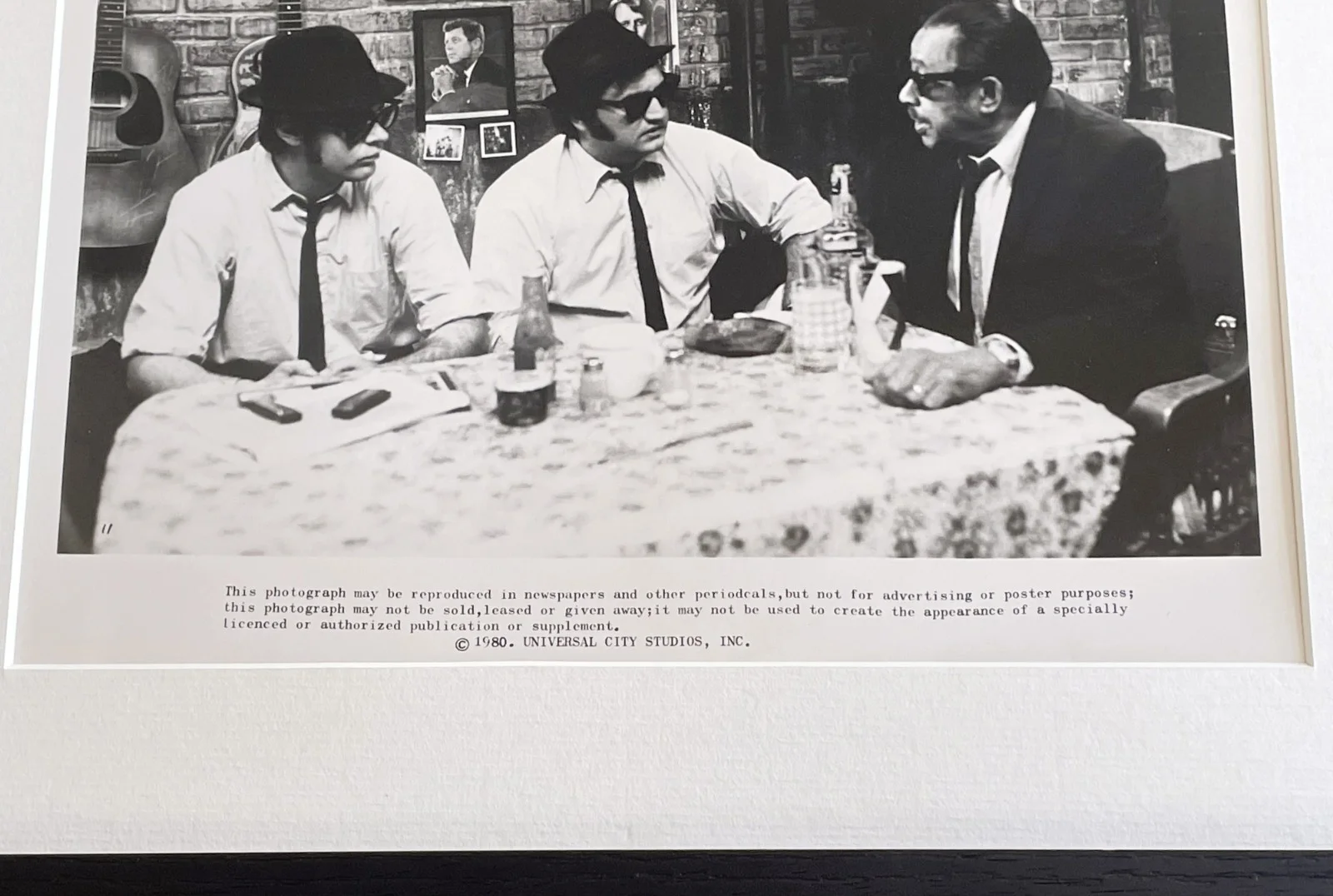 The Blues Brothers Photo Original Framed 8X10 Inch B&W Press Still, изображение 3