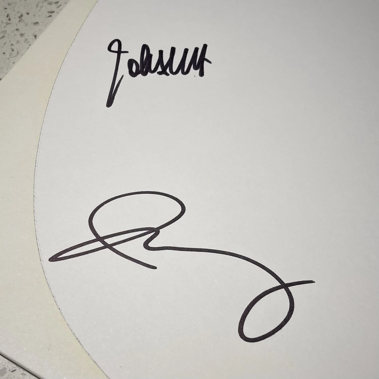 WILCO BAND SIGNED ODE TO JOY VINYL ALBUM RECORD JEFF TWEEDY AUTOGRAPH JSA COA, image 4