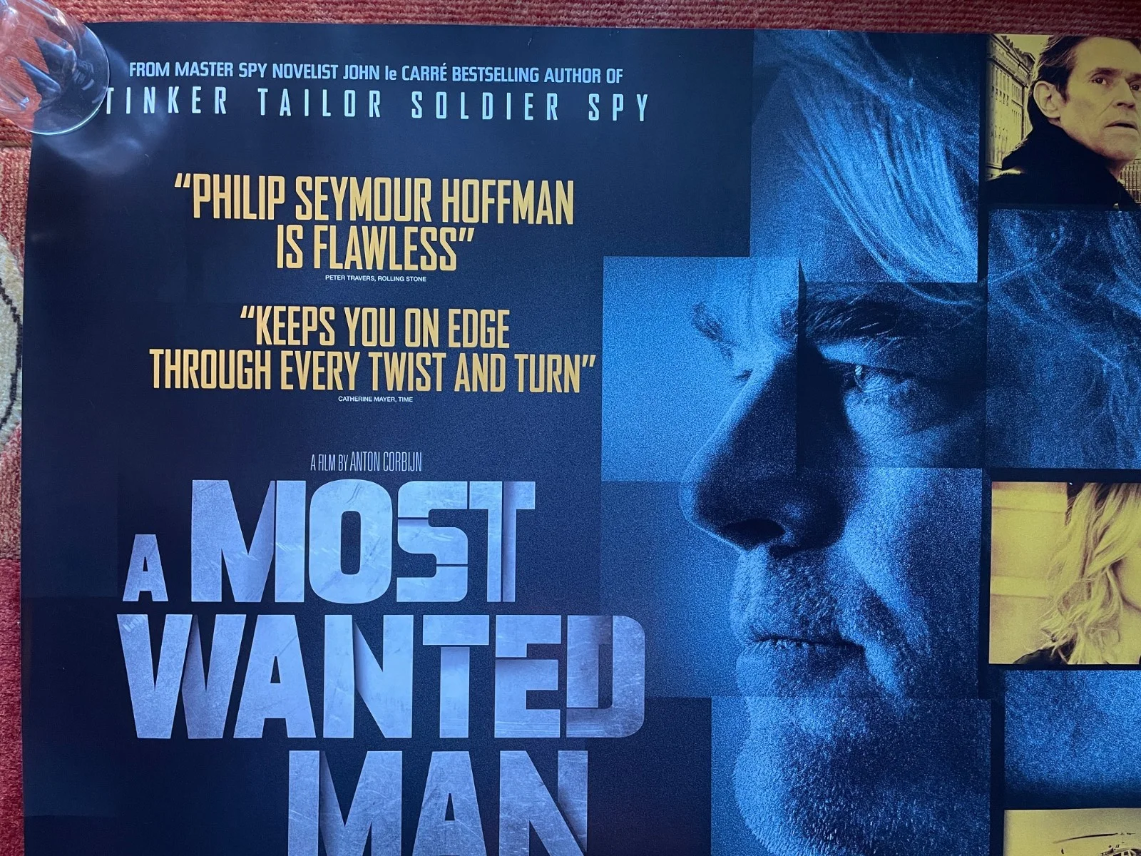 A MOST WANTED MAN (2014) Original UK Quad Movie Poster Philip Seymour Hoffman, изображение 2