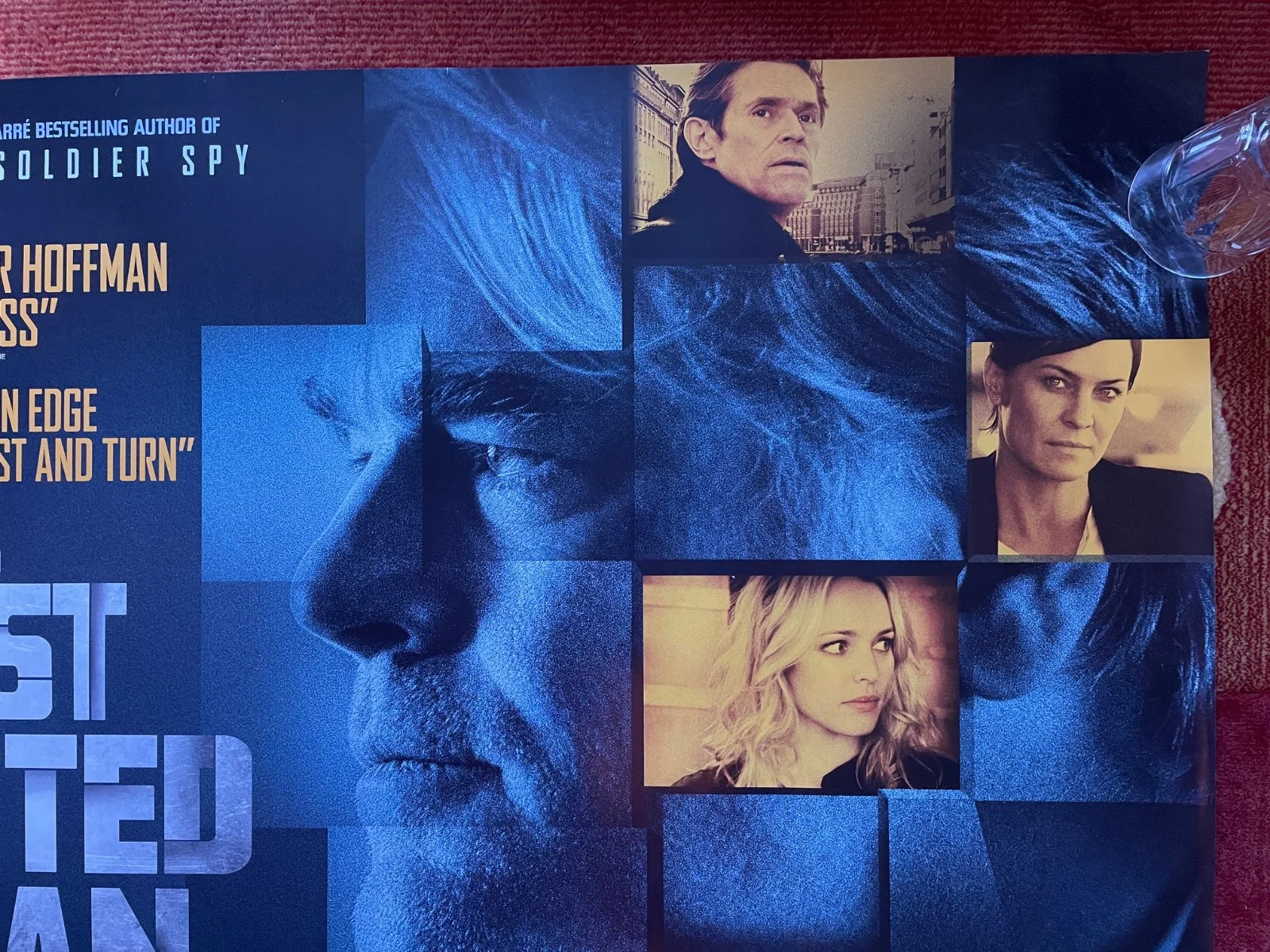 A MOST WANTED MAN (2014) Original UK Quad Movie Poster Philip Seymour Hoffman, изображение 3