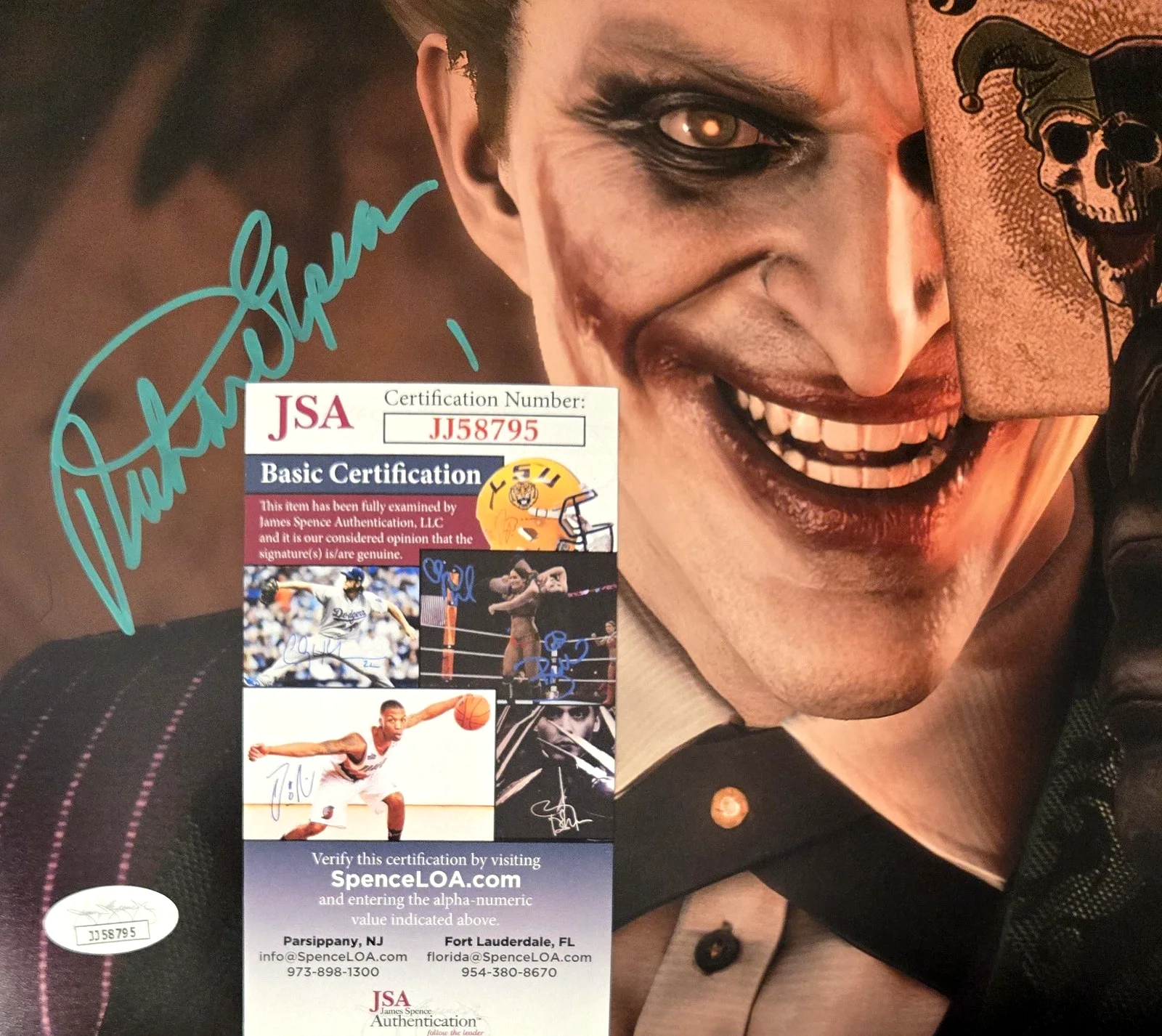 RICHARD EPCAR — Richard Epcar Signed Photo Joker Mortal Kombat Autograph Injustice JSA COA 795, image 2