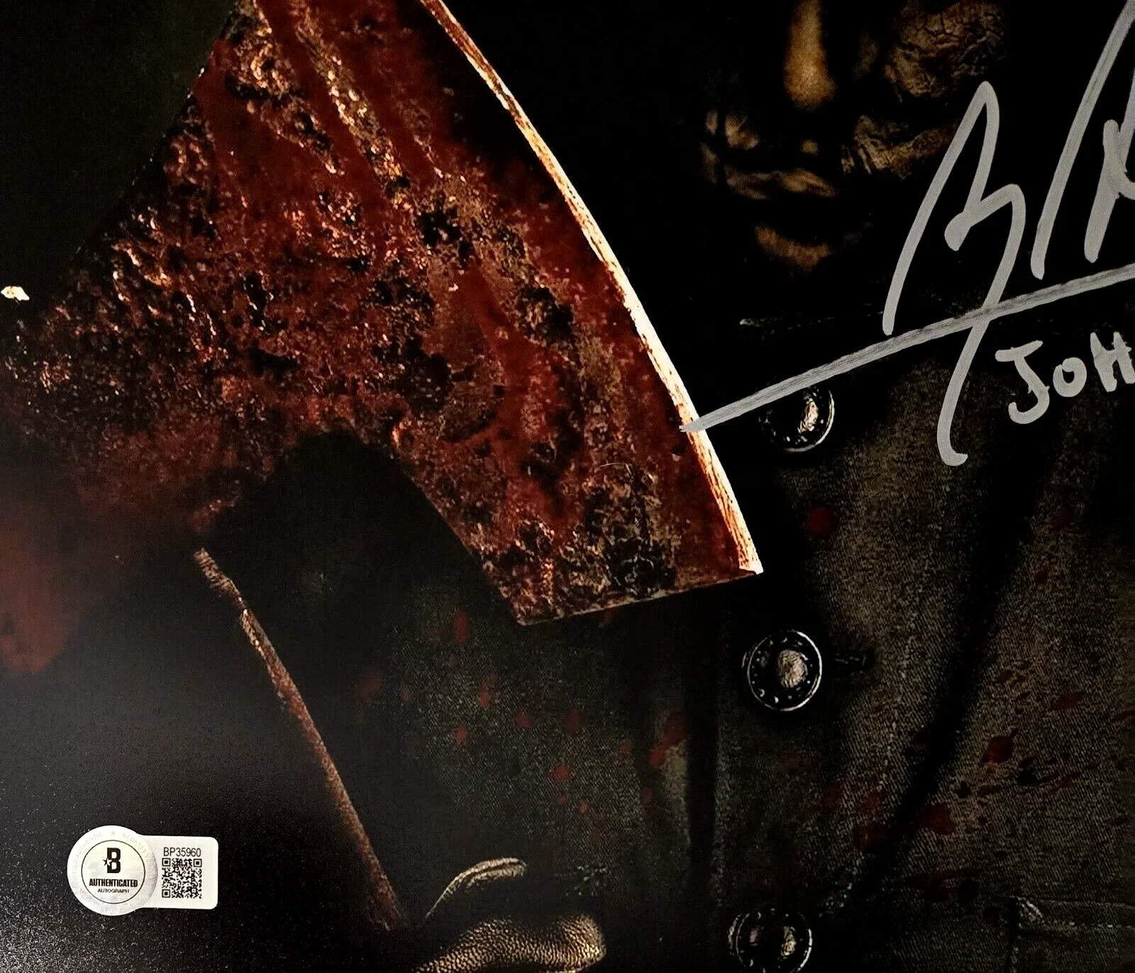 Alex Armbruster — John Carver Thanksgiving Signed Photo Alex Armbruster Autograph Horror Beckett 1, изображение 2