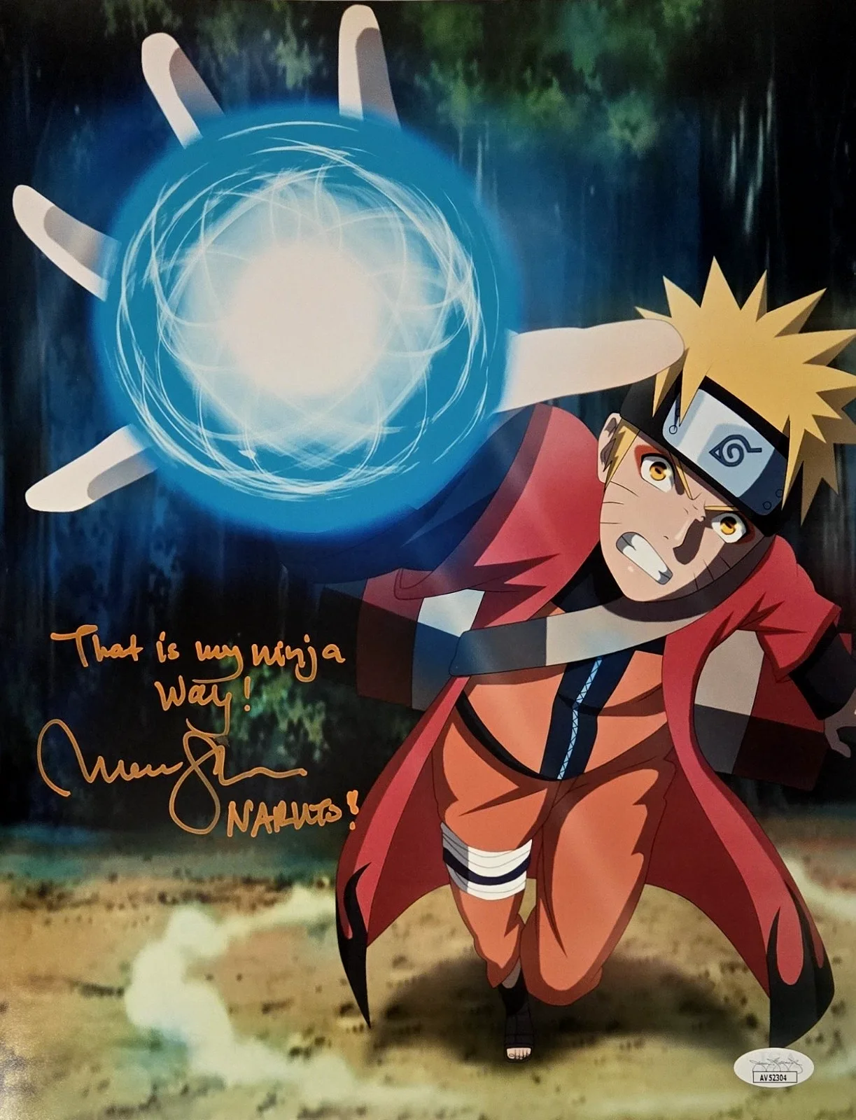 Maile Flanagan — Naruto Signed Photo Autograph Maile Flanagan Boruto Anime Manga 11x14 JSA COA 04