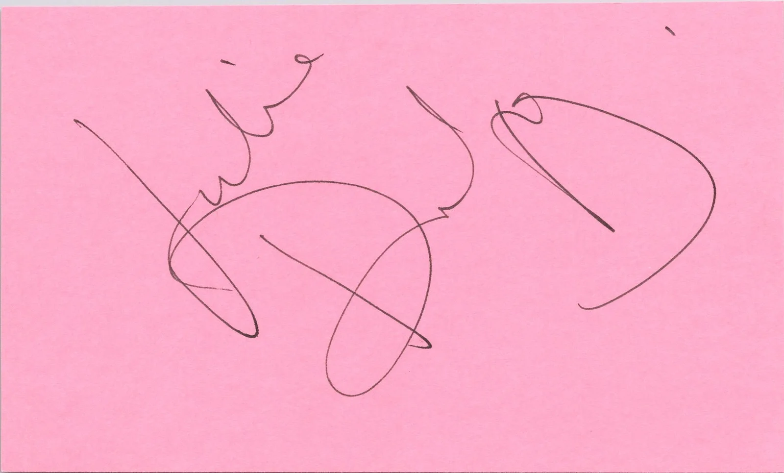 Julie Delpy — Julie Delpy Signed 3x5 Index Card Autographed Before Sunset After Sunrise