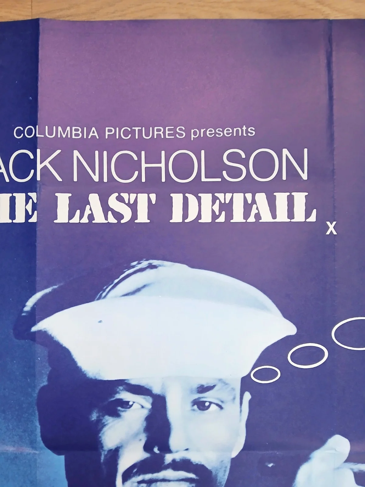 THE LAST DETAIL (1973) superb condition original UK quad poster - Jack Nicholson, image 3