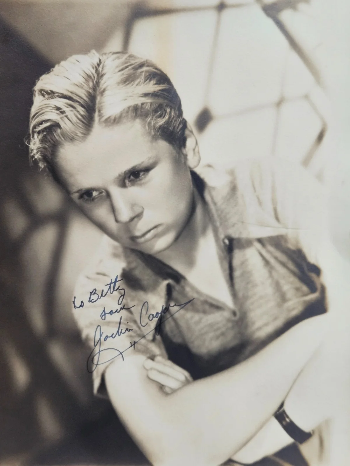 1 * Jackie Cooper - 1930's - 40's Signed Photos - Signed Autograph * 8"x10", изображение 3